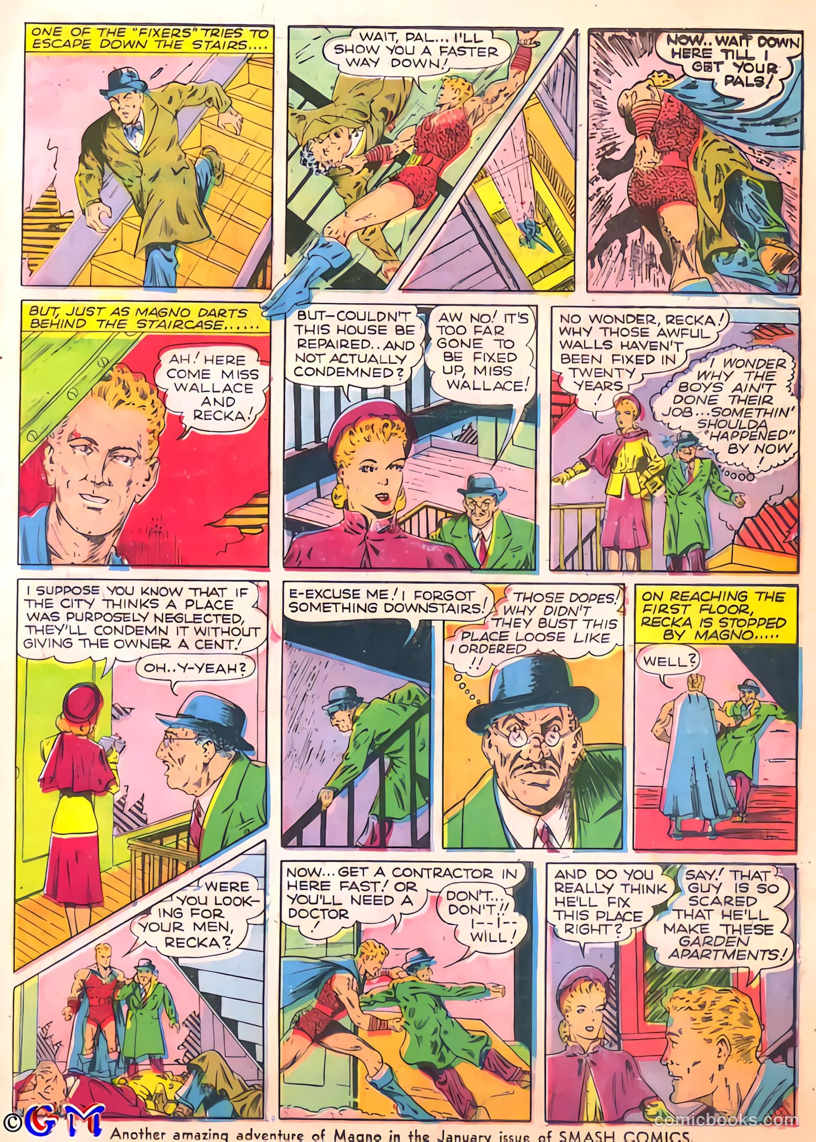 Smash Comics #17 (1940) — page 43 of 68