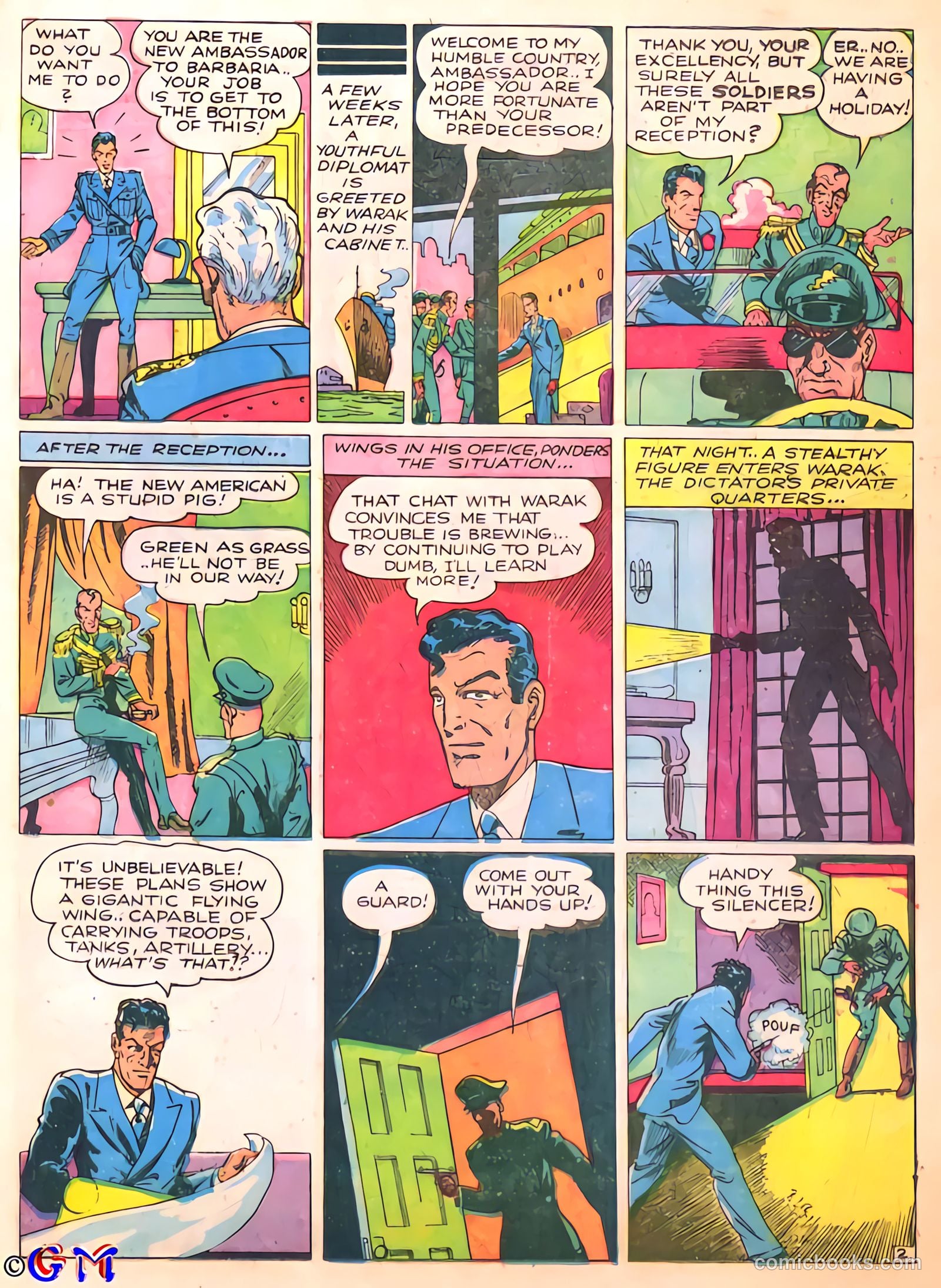 Smash Comics #17 (1940) — page 45 of 68