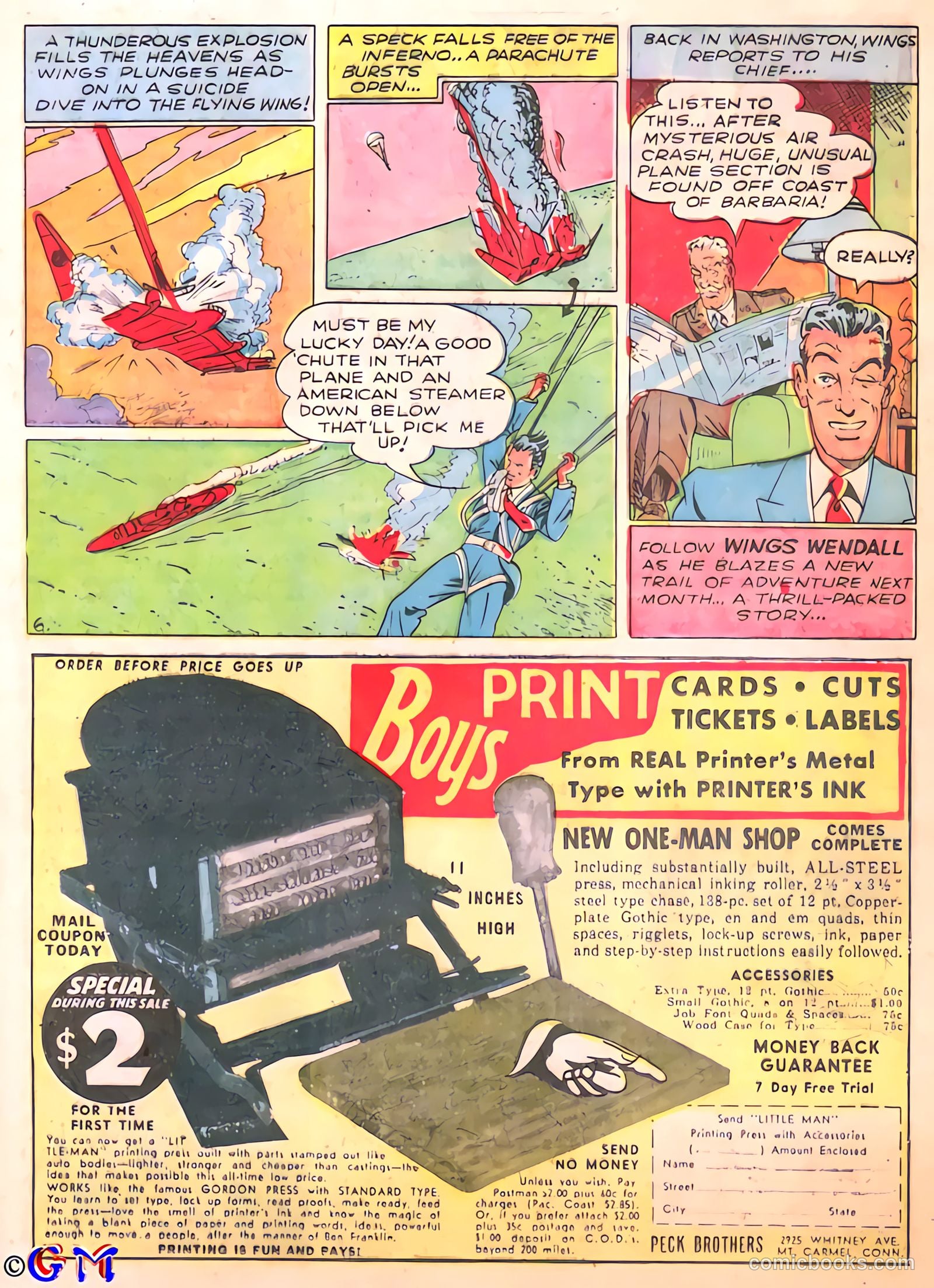 Smash Comics #17 (1940) — page 49 of 68