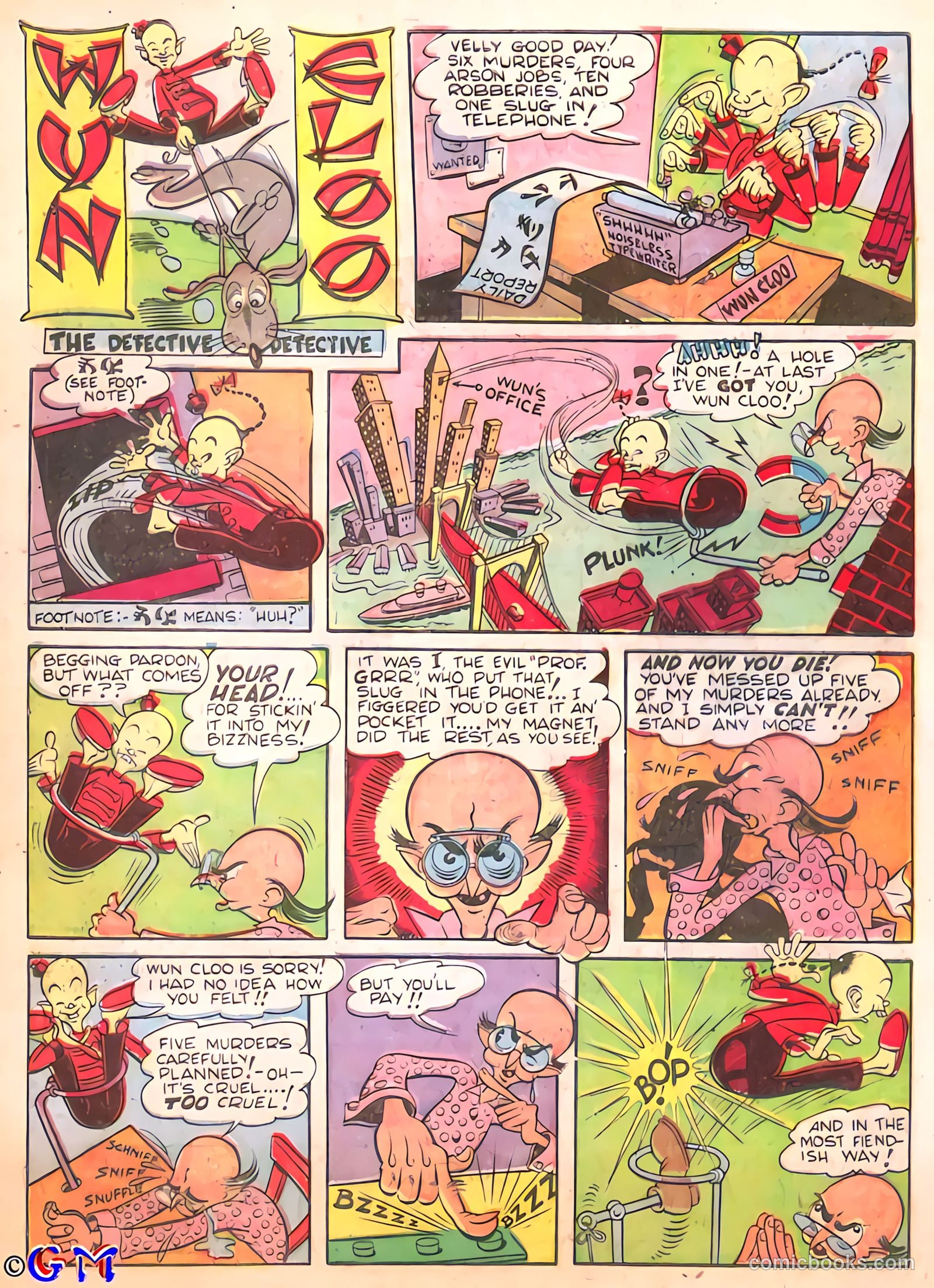 Smash Comics #17 (1940) — page 52 of 68