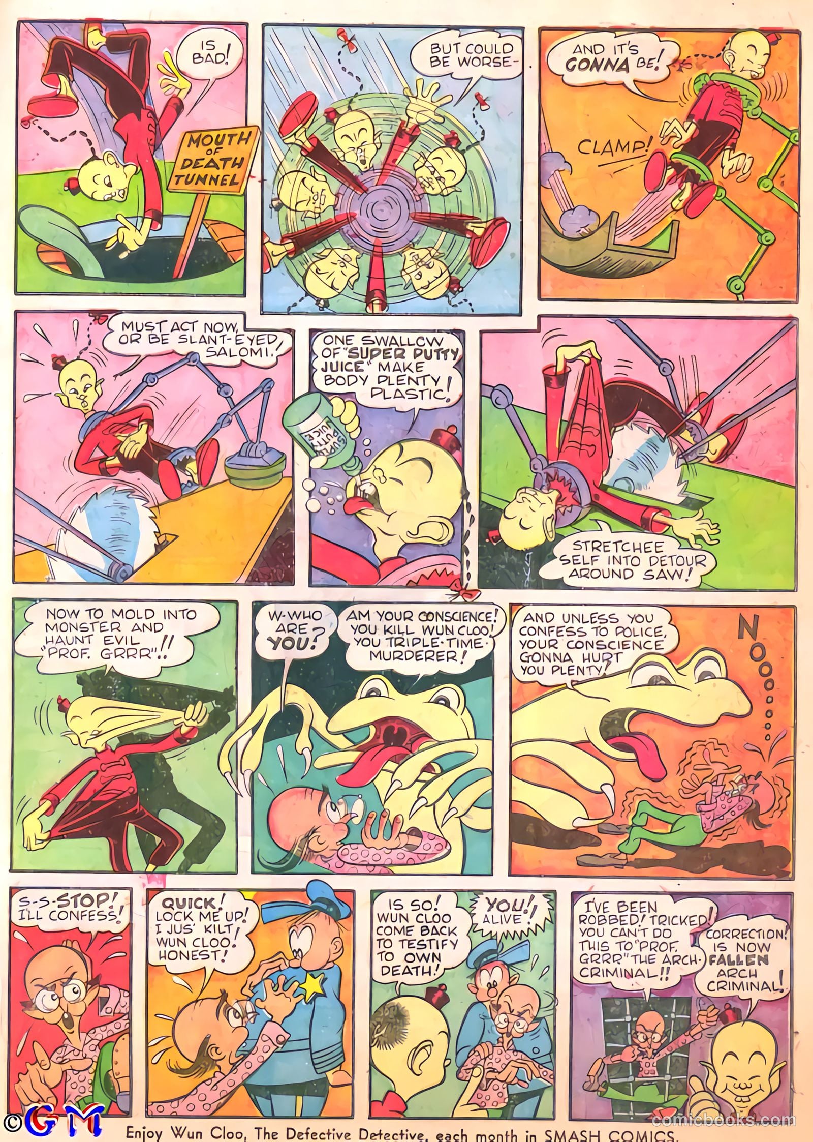 Smash Comics #17 (1940) — page 53 of 68