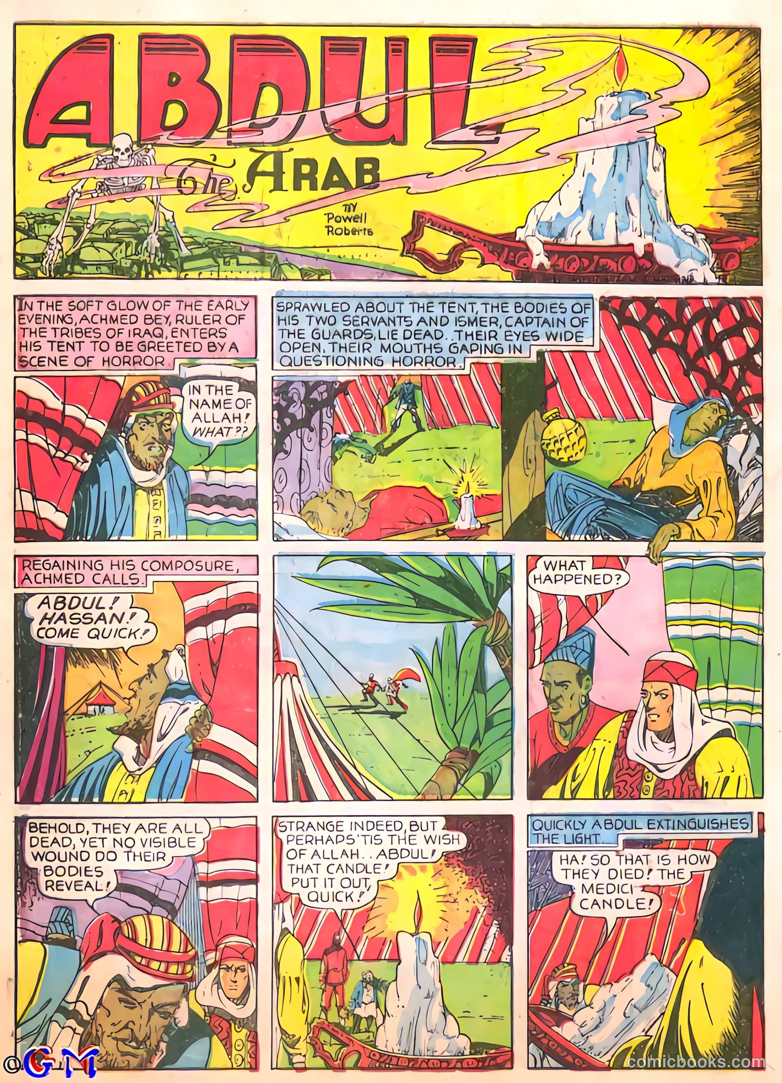 Smash Comics #17 (1940) — page 54 of 68