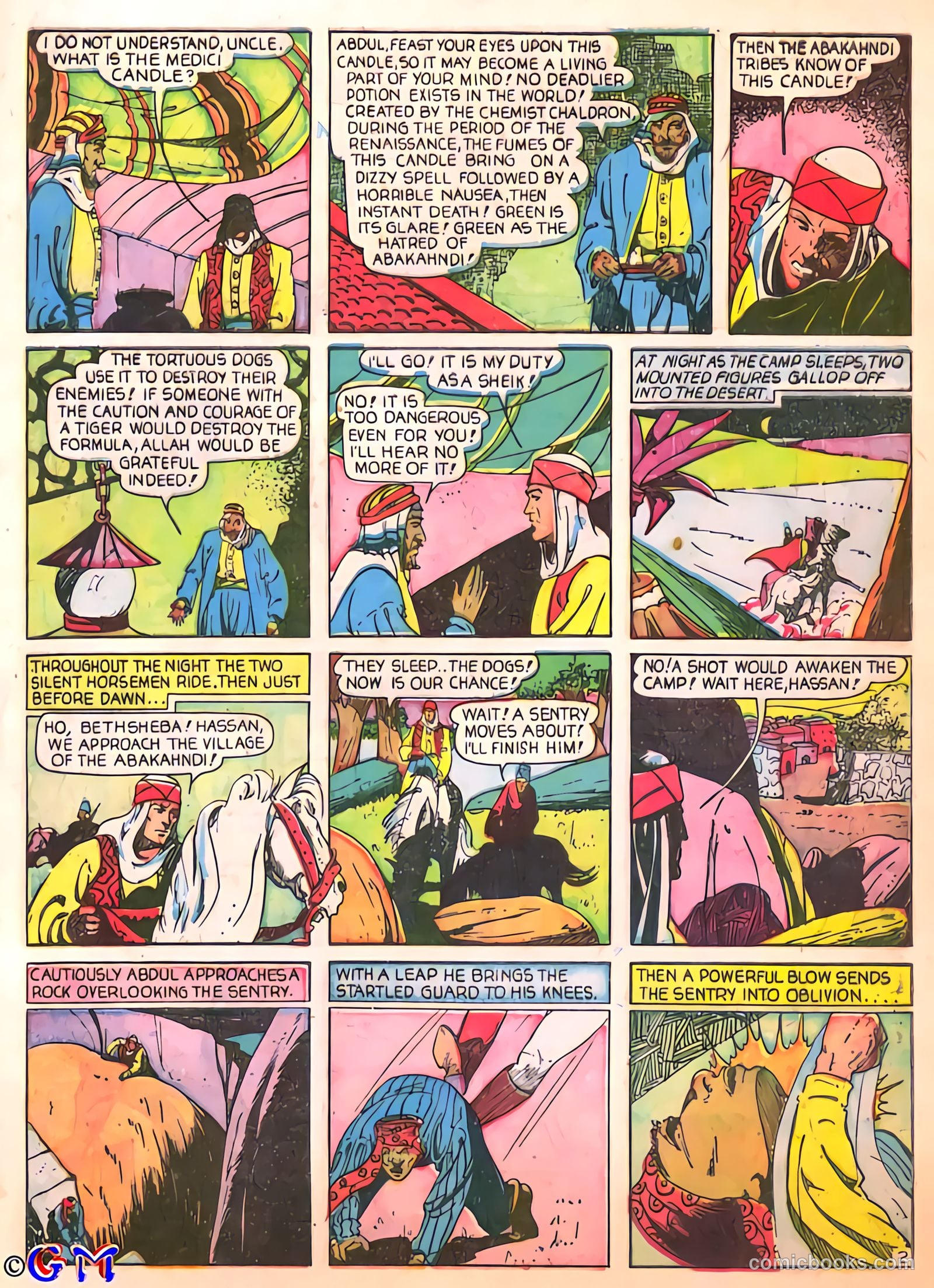Smash Comics #17 (1940) — page 55 of 68