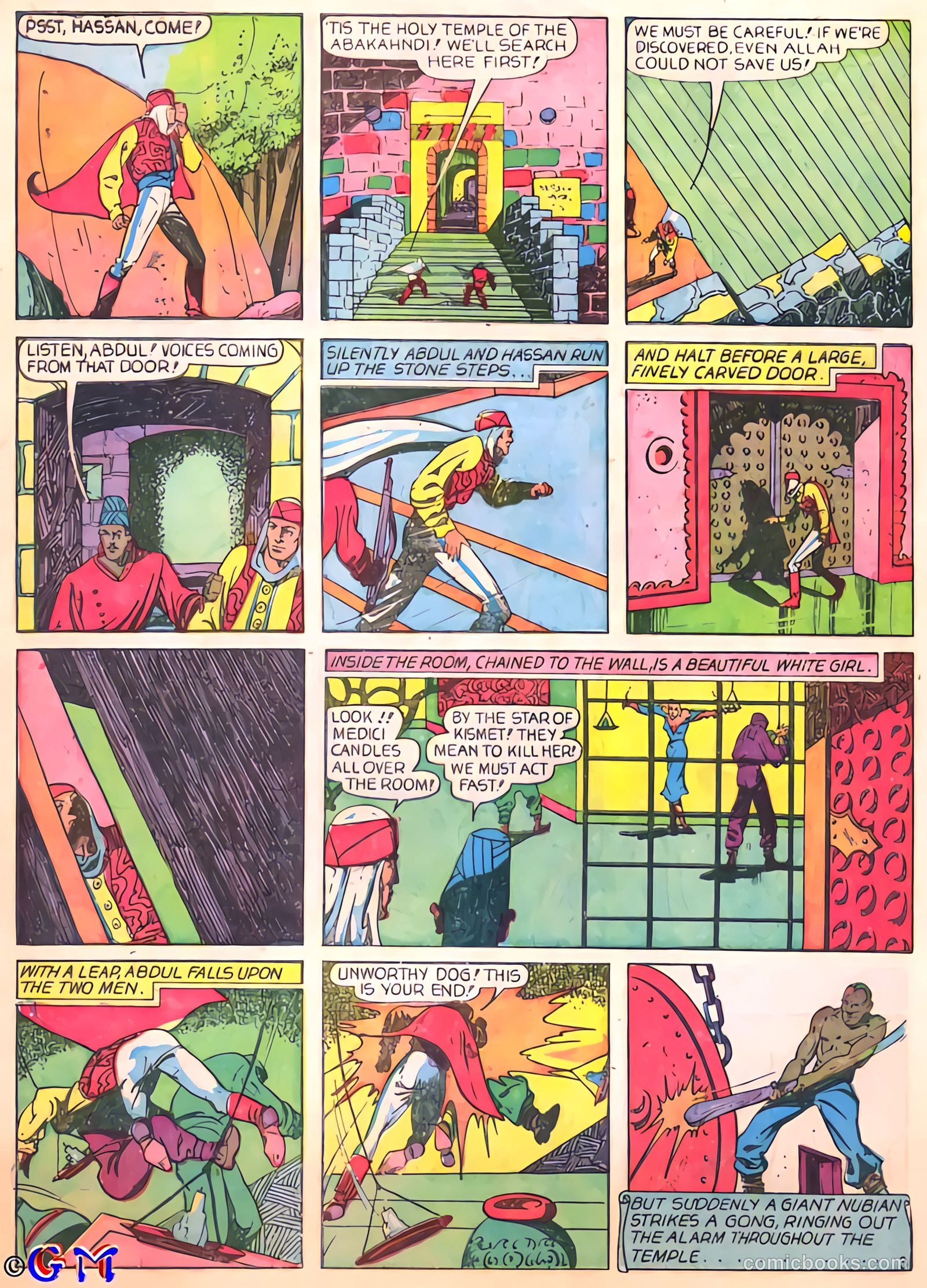 Smash Comics #17 (1940) — page 56 of 68