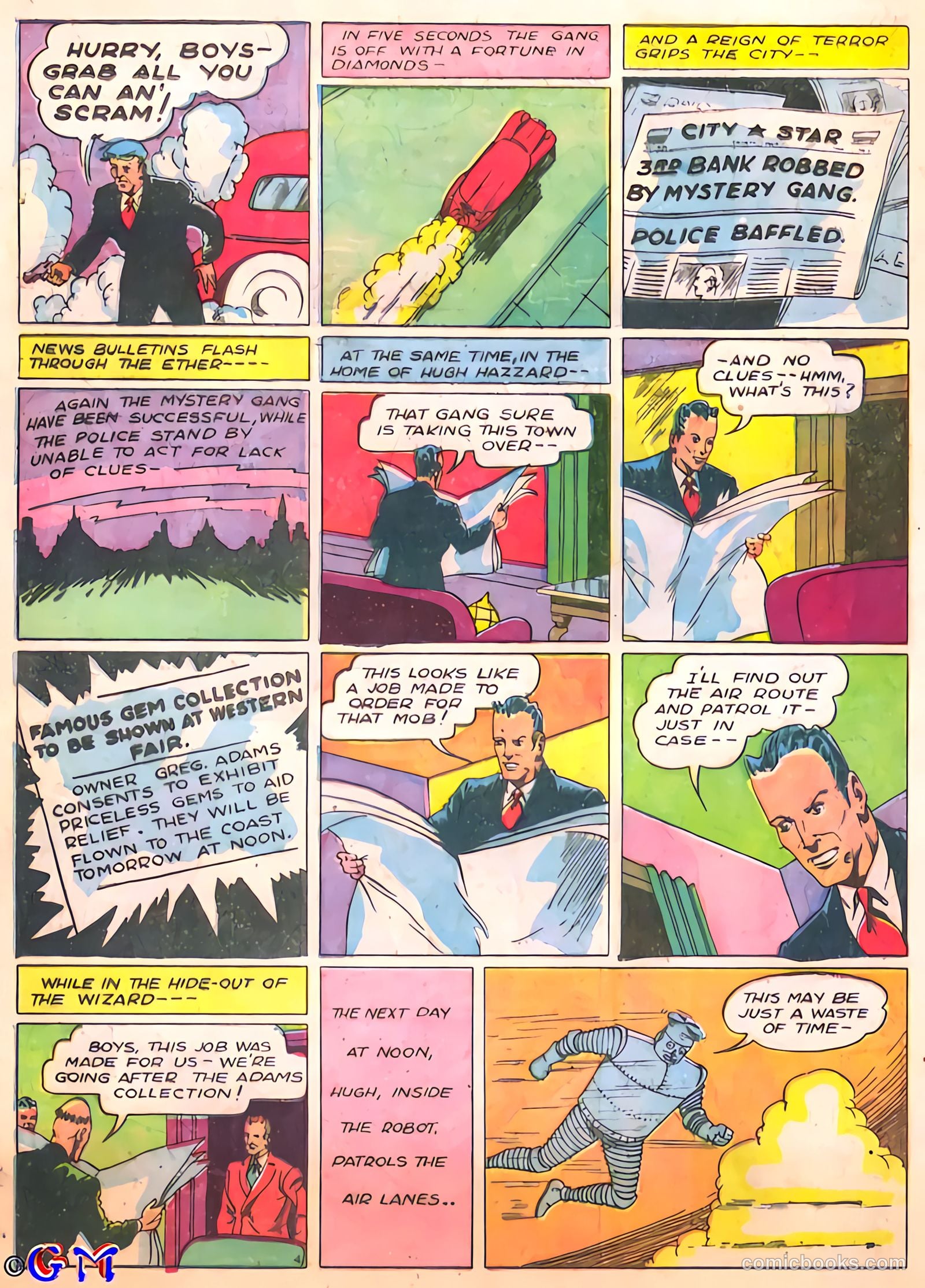 Smash Comics #17 (1940) — page 62 of 68