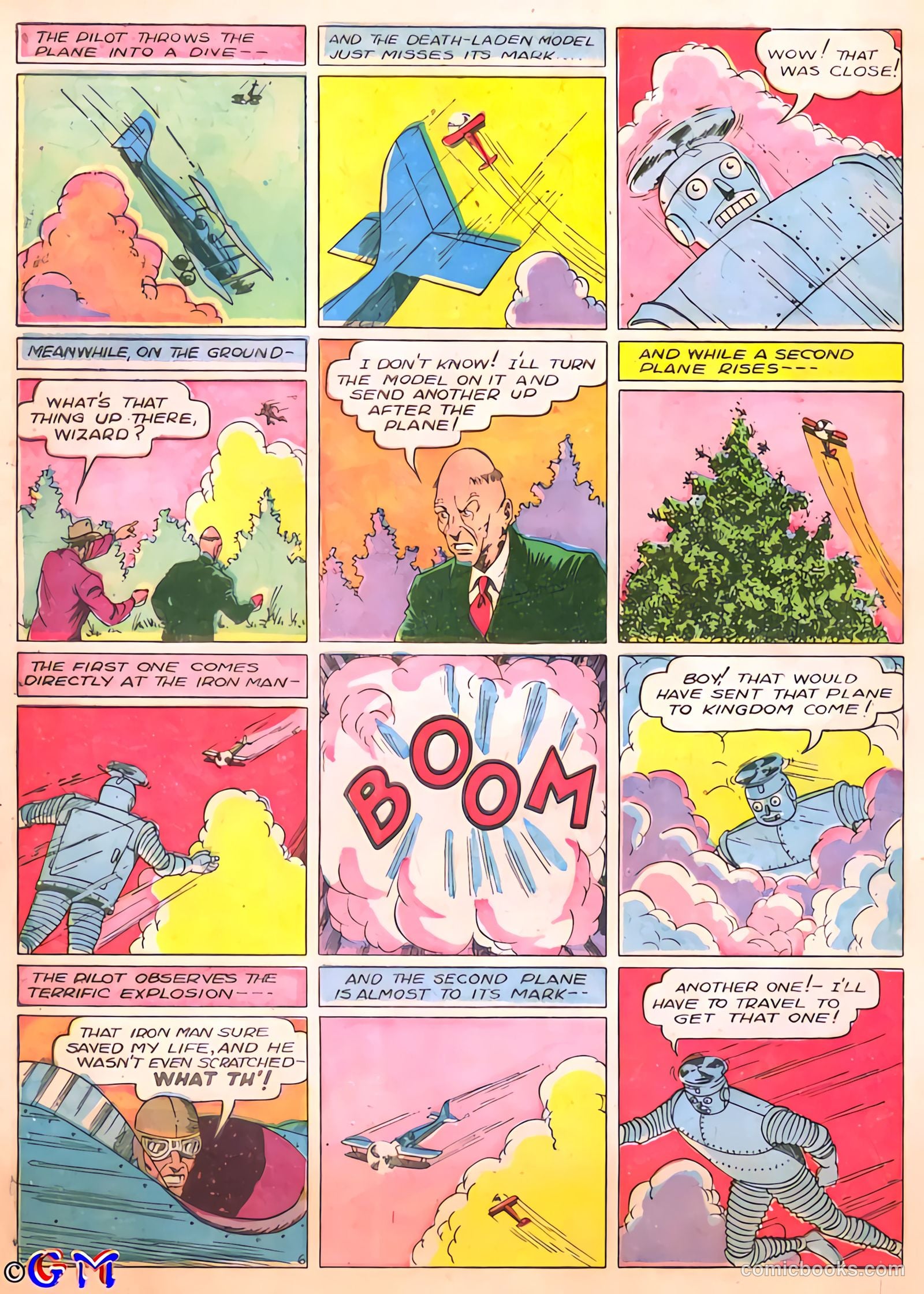 Smash Comics #17 (1940) — page 64 of 68