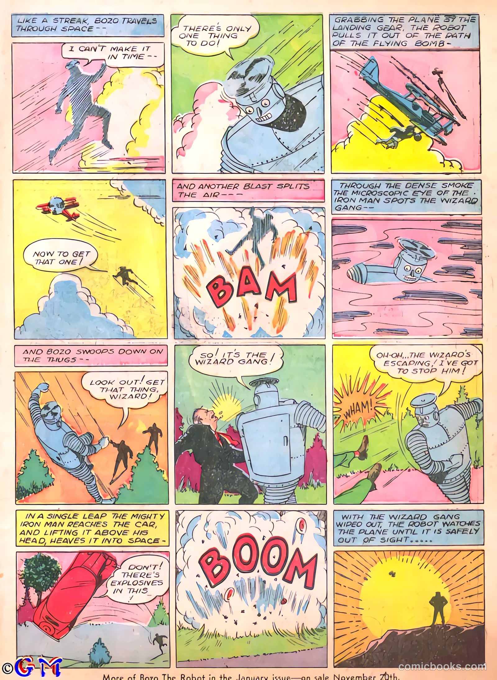 Smash Comics #17 (1940) — page 65 of 68