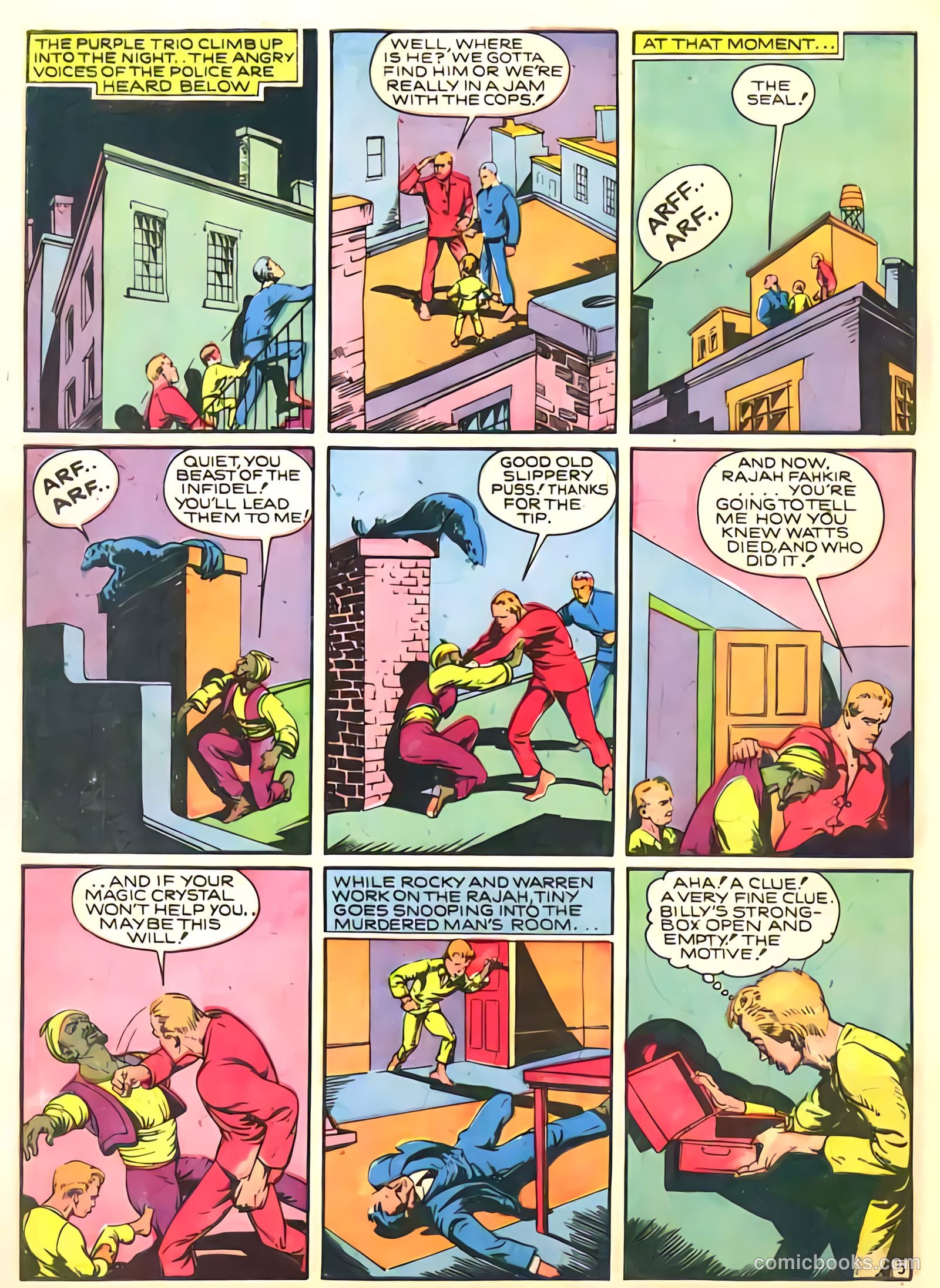 Smash Comics #18 (1941) — page 16 of 68