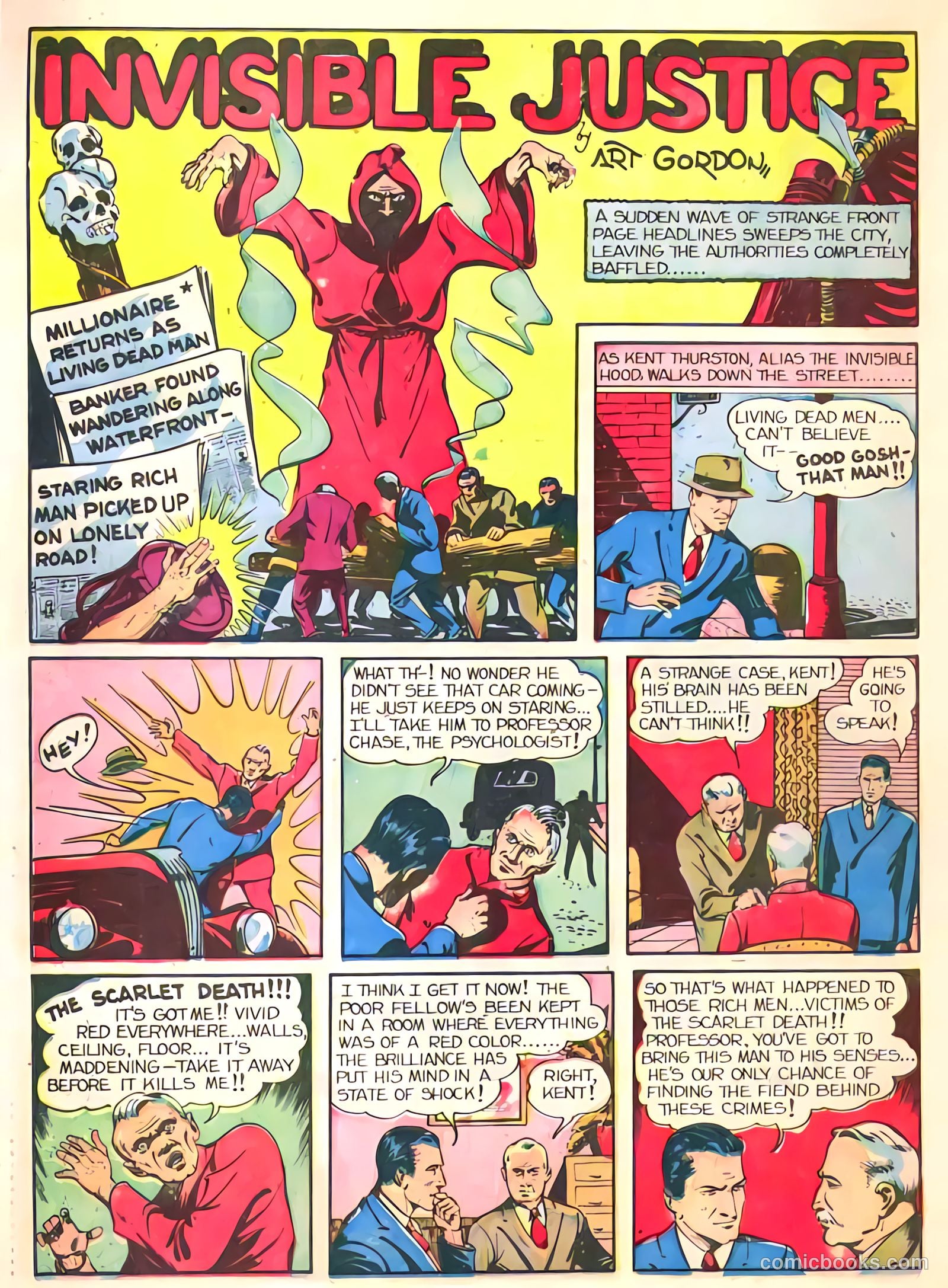 Smash Comics #18 (1941) — page 40 of 68
