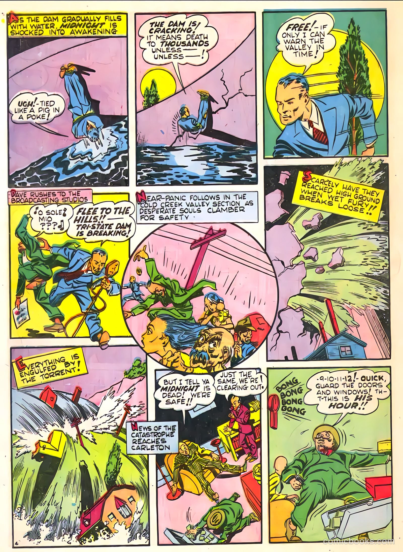 Smash Comics #18 (1941) — page 60 of 68