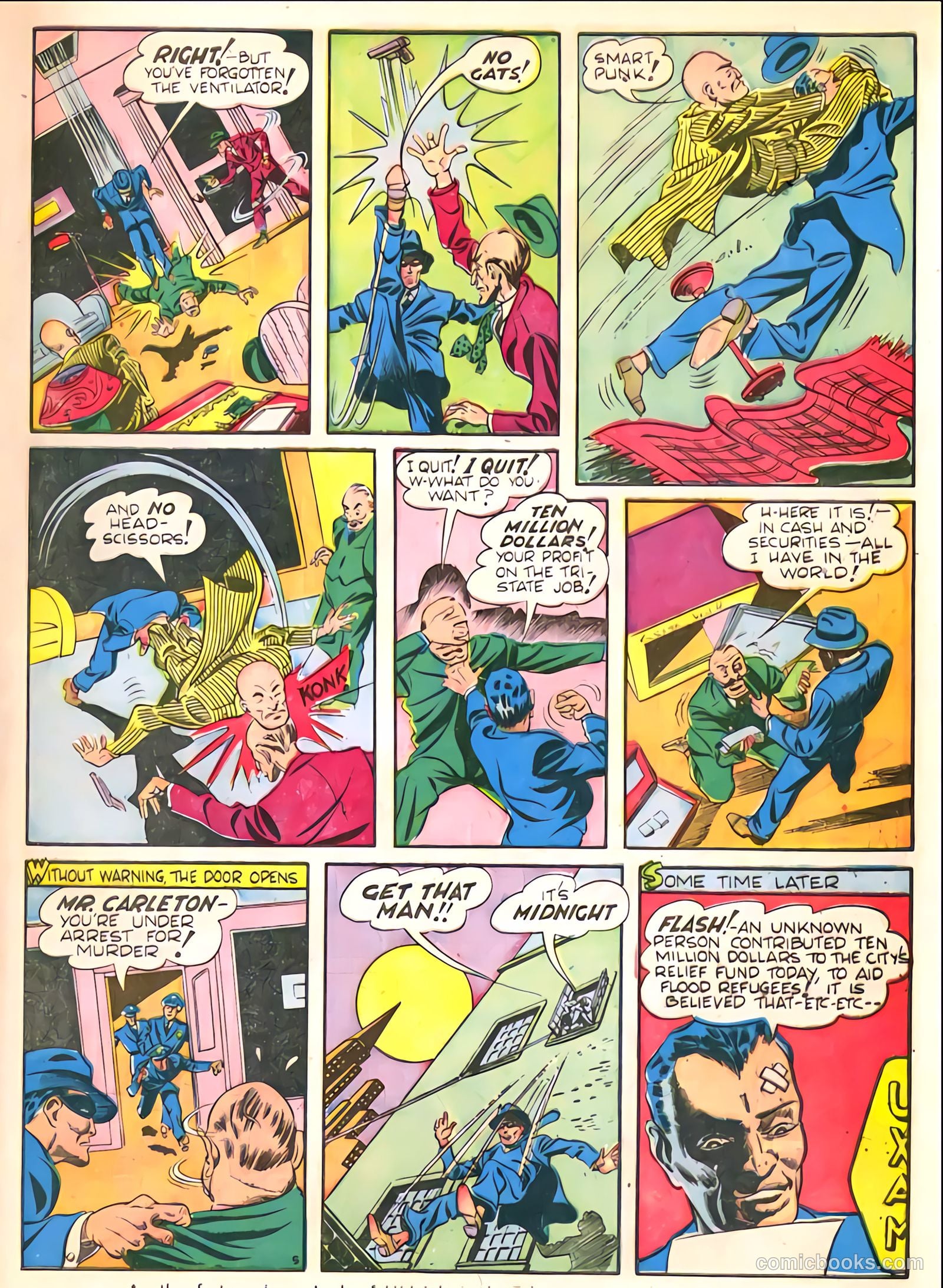 Smash Comics #18 (1941) — page 61 of 68