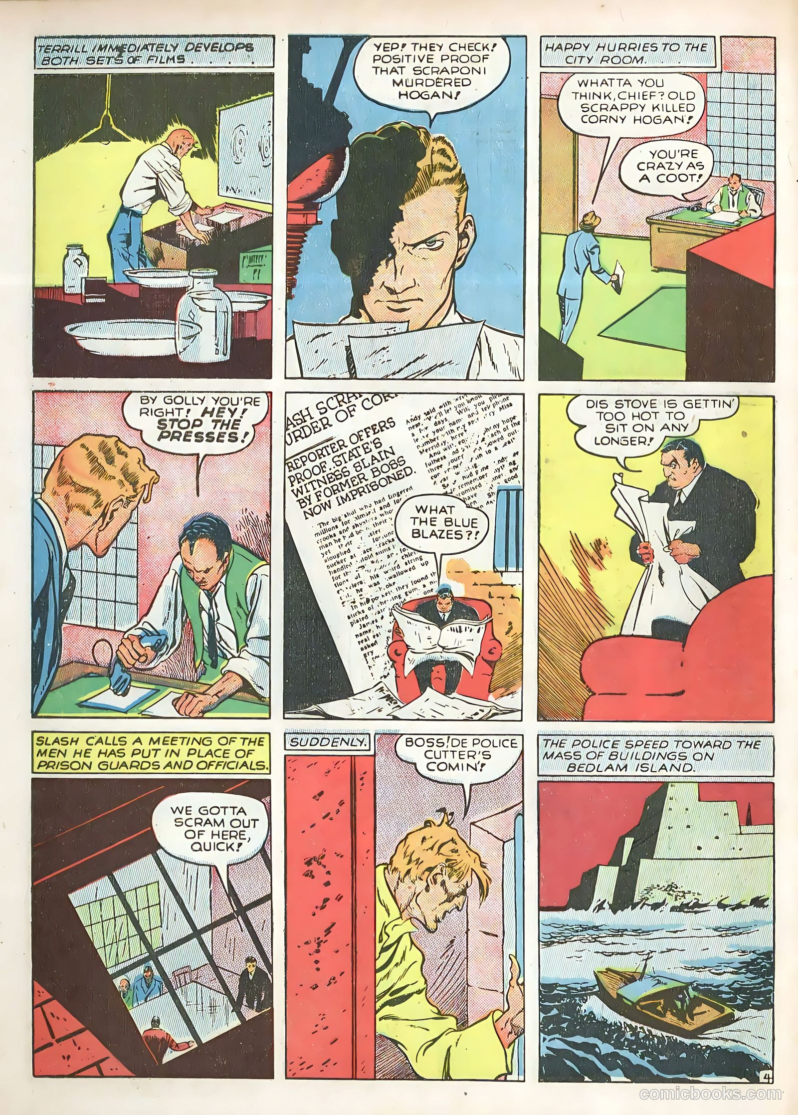 Smash Comics #19 (1941) — page 6 of 68