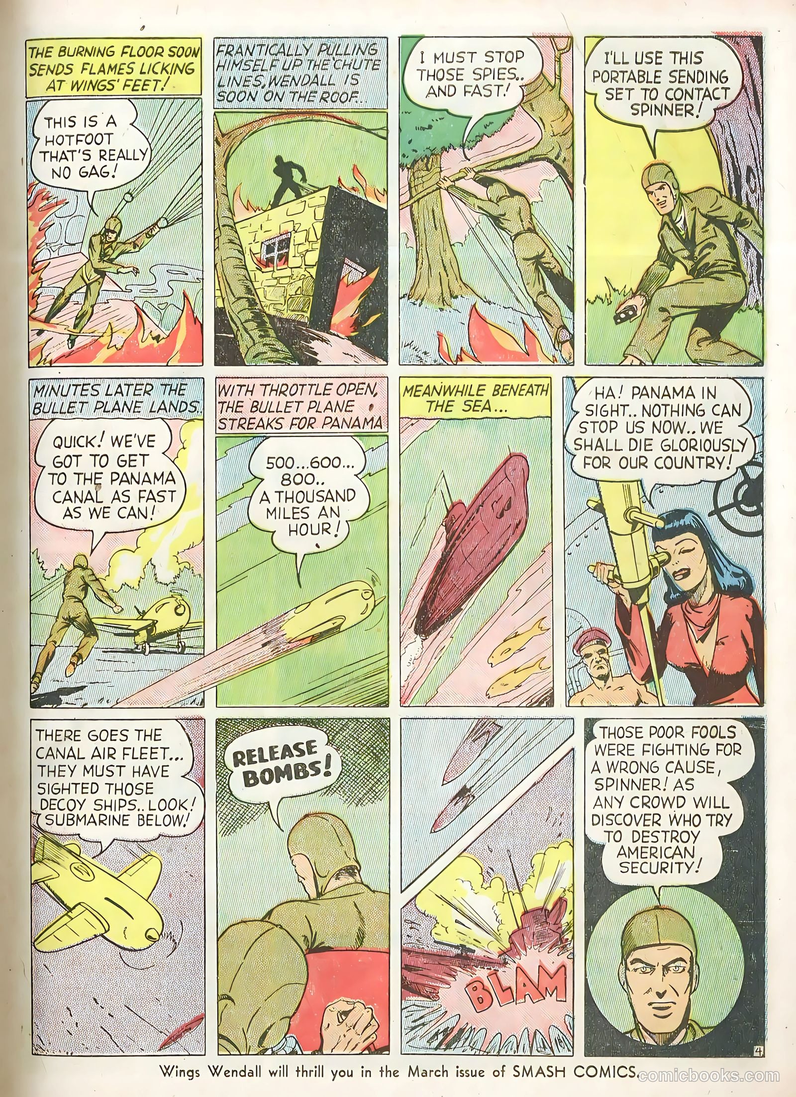 Smash Comics #19 (1941) — page 15 of 68