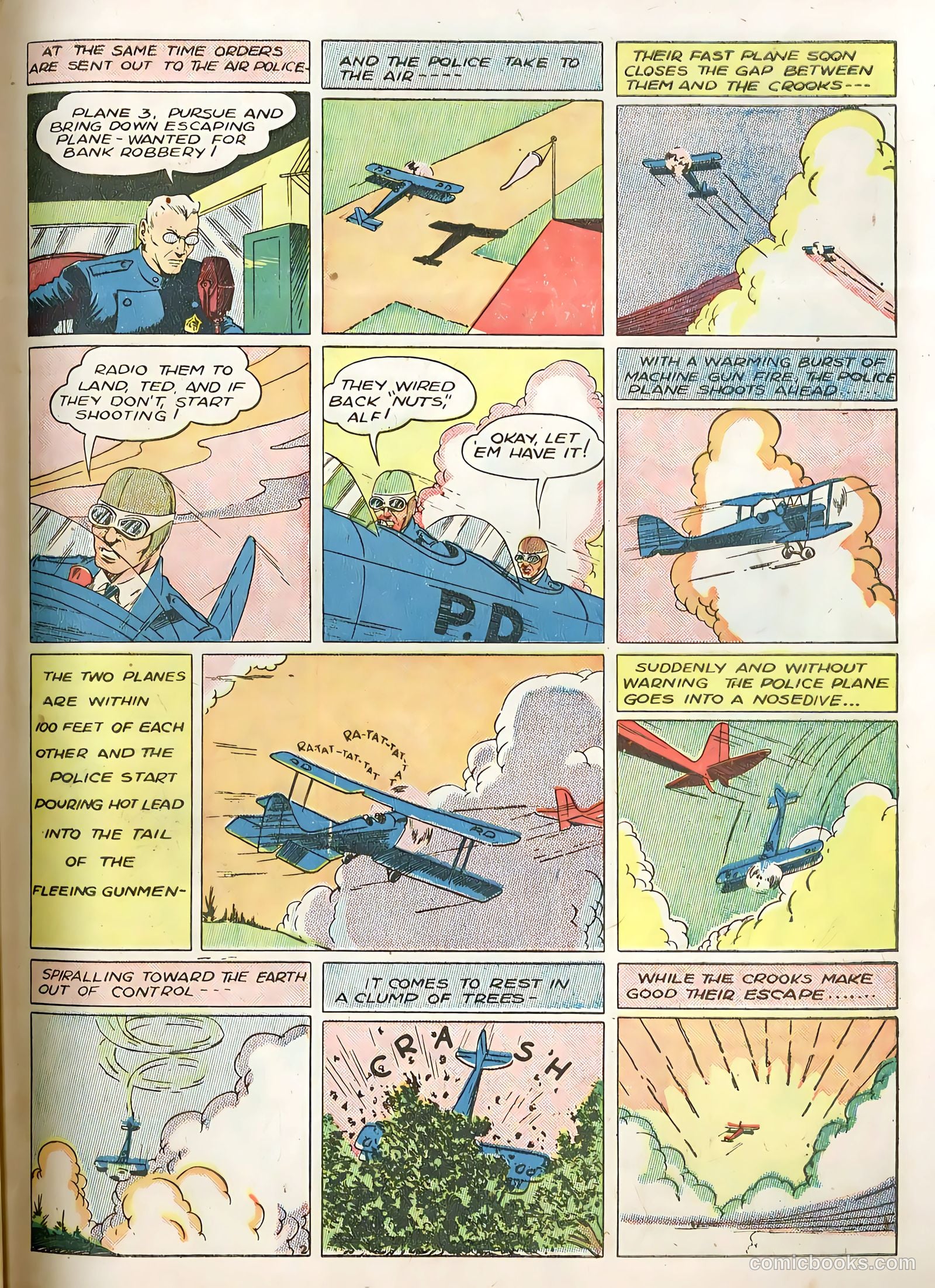 Smash Comics #19 (1941) — page 61 of 68