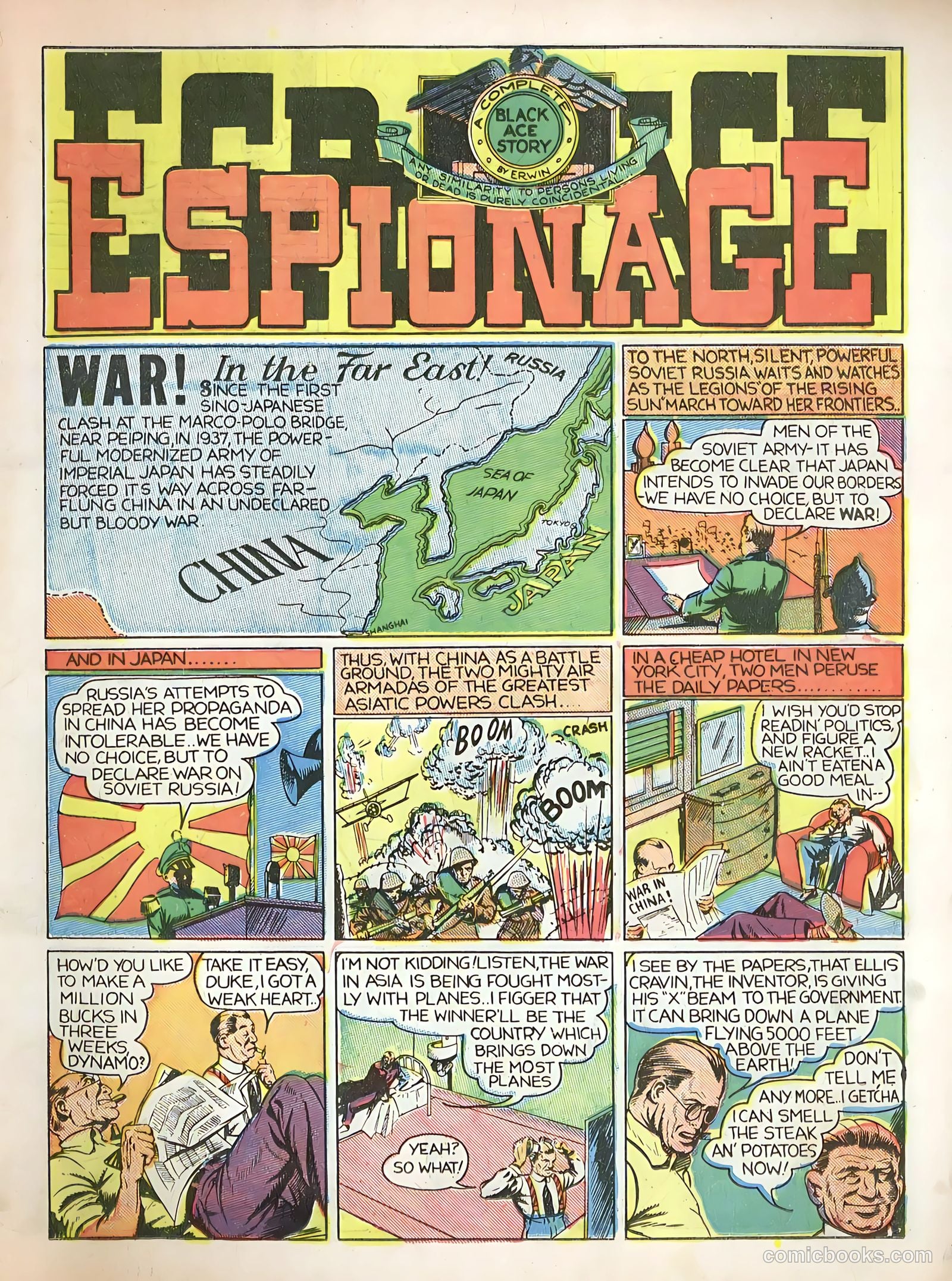 Smash Comics #2 (1939) — page 3 of 68