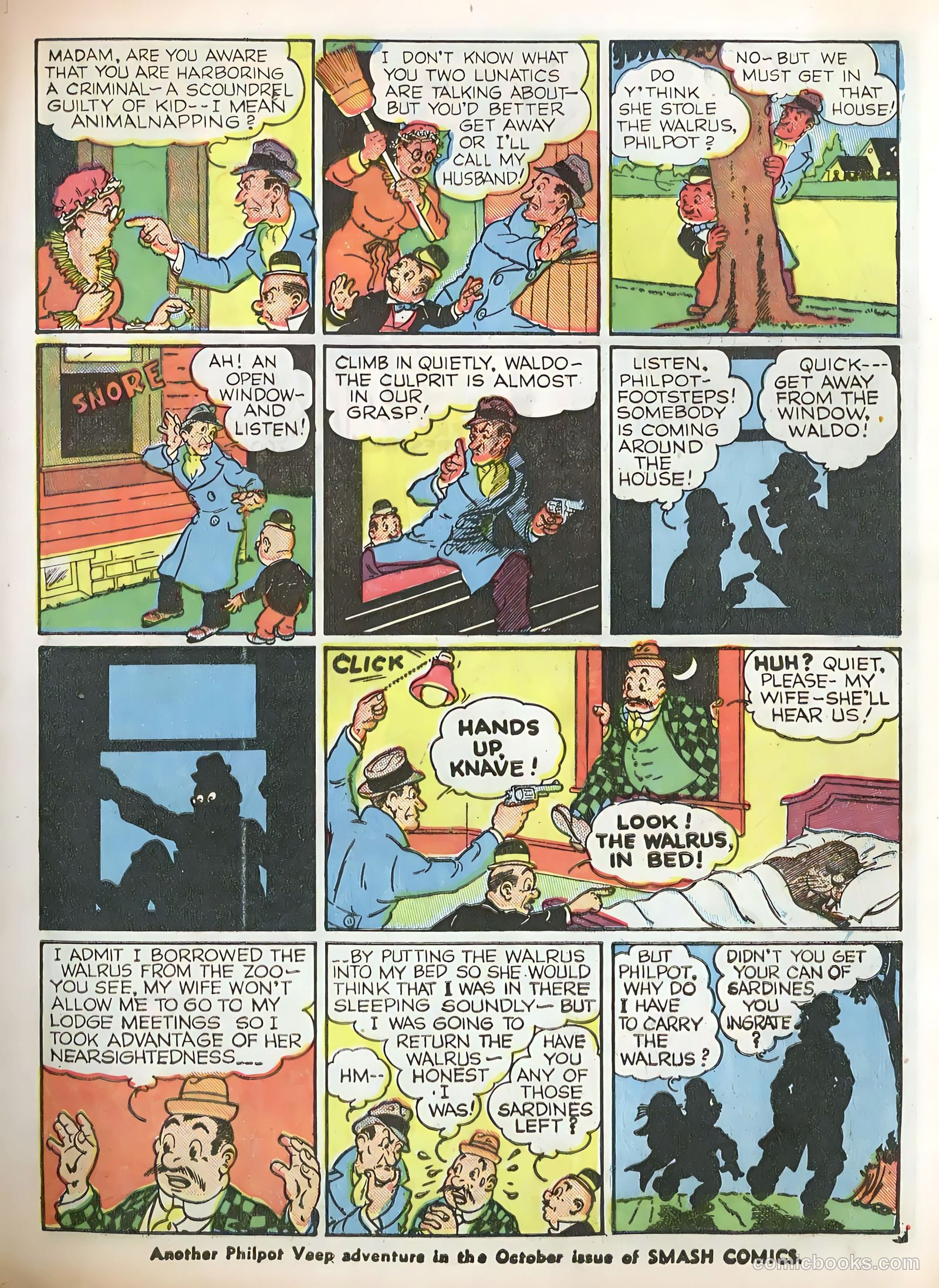 Smash Comics #2 (1939) — page 25 of 68