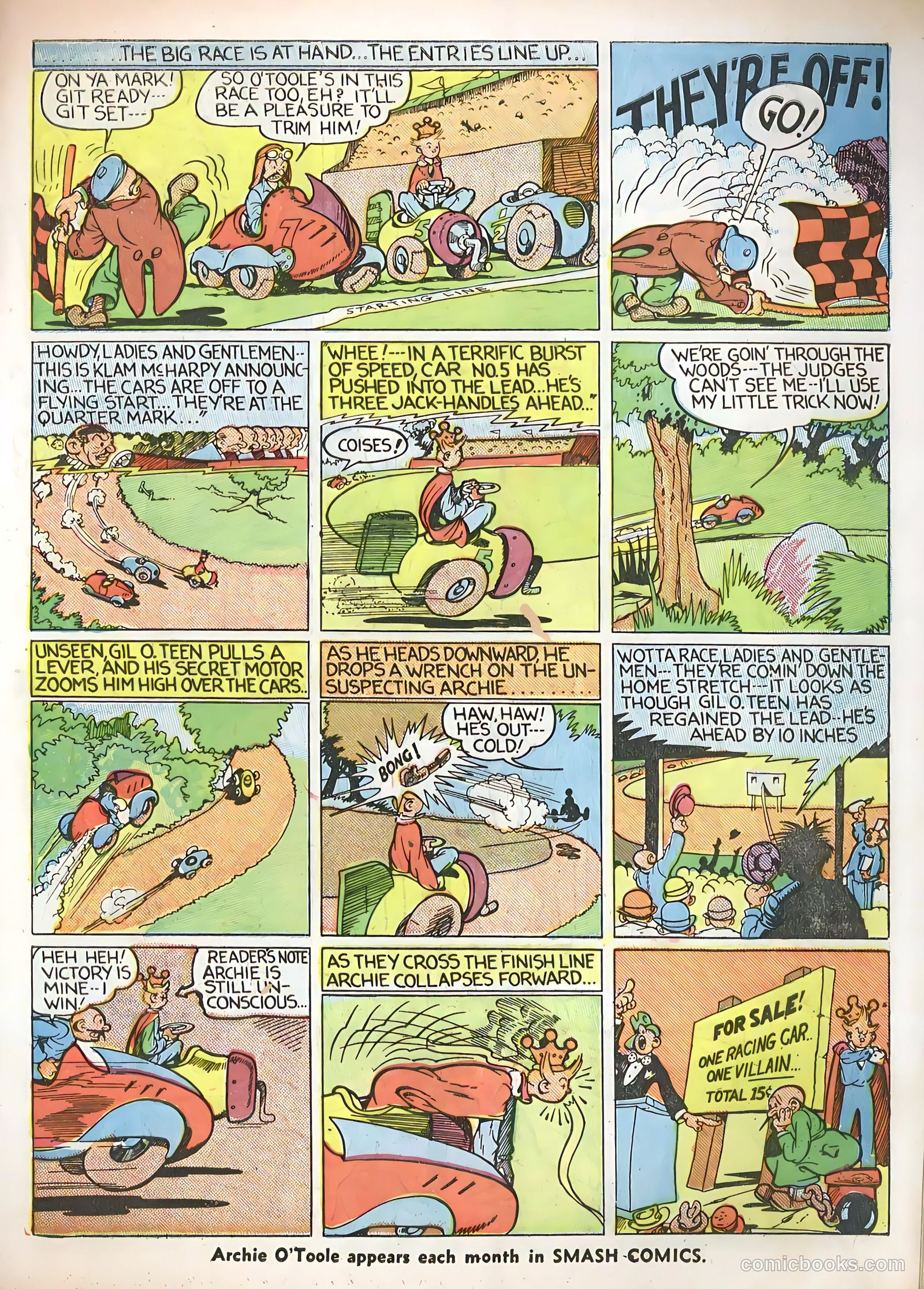 Smash Comics #2 (1939) — page 35 of 68