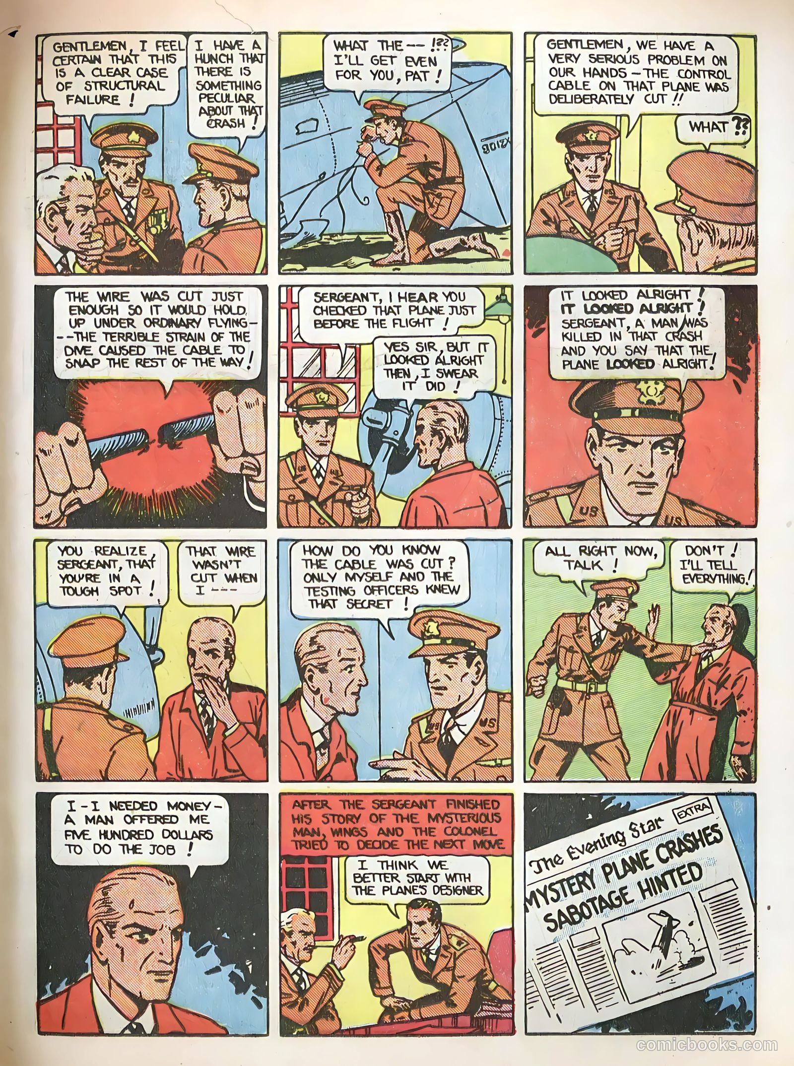 Smash Comics #2 (1939) — page 61 of 68
