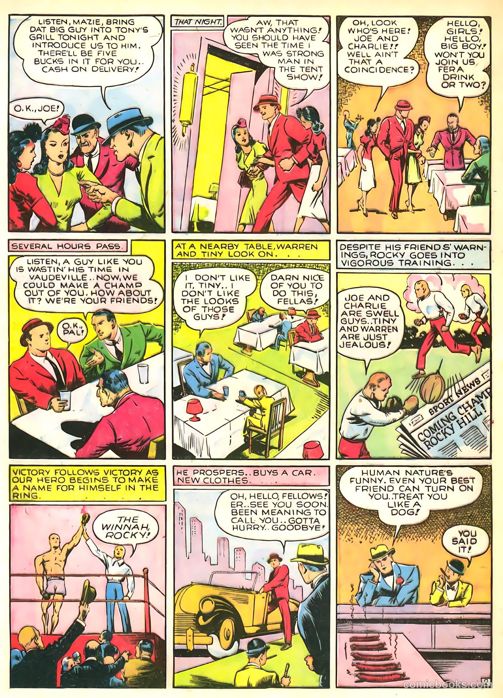 Smash Comics #20 (1941) — page 23 of 68