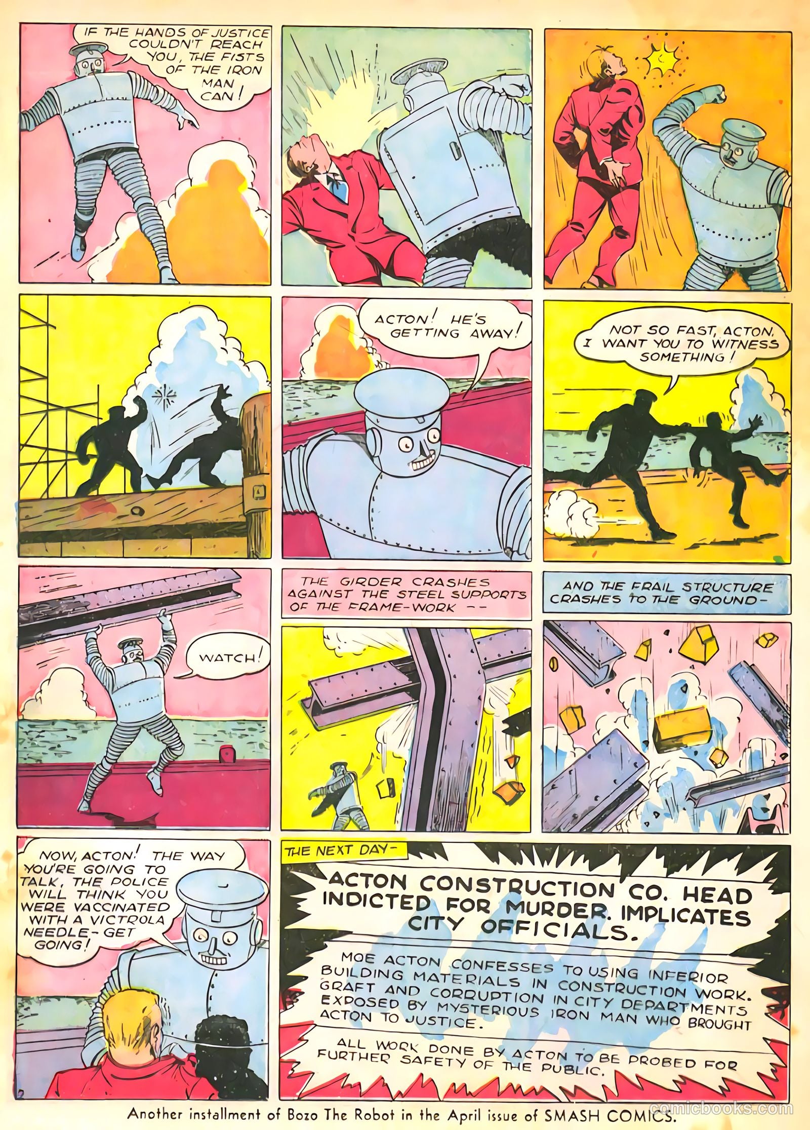Smash Comics #20 (1941) — page 64 of 68