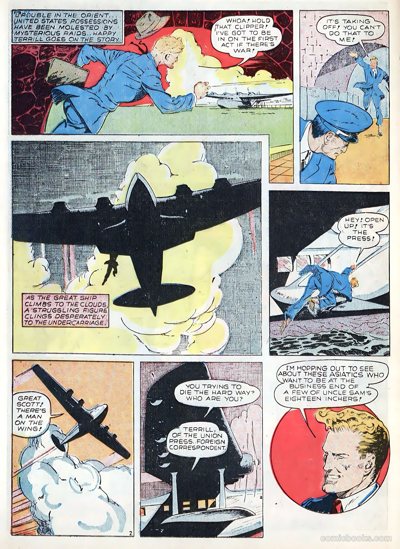 Smash Comics #21 (1941) — page 4 of 67