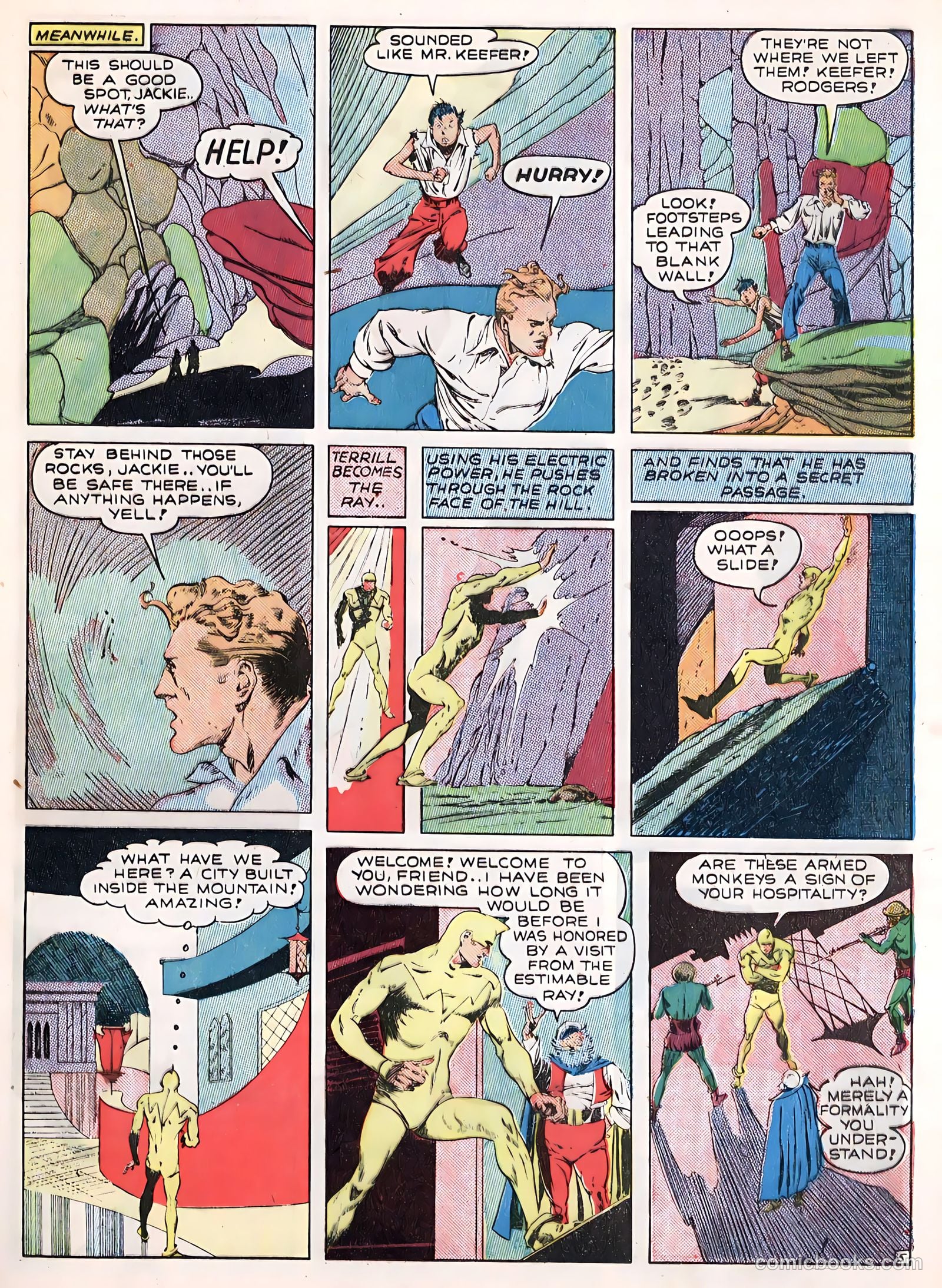 Smash Comics #21 (1941) — page 7 of 67
