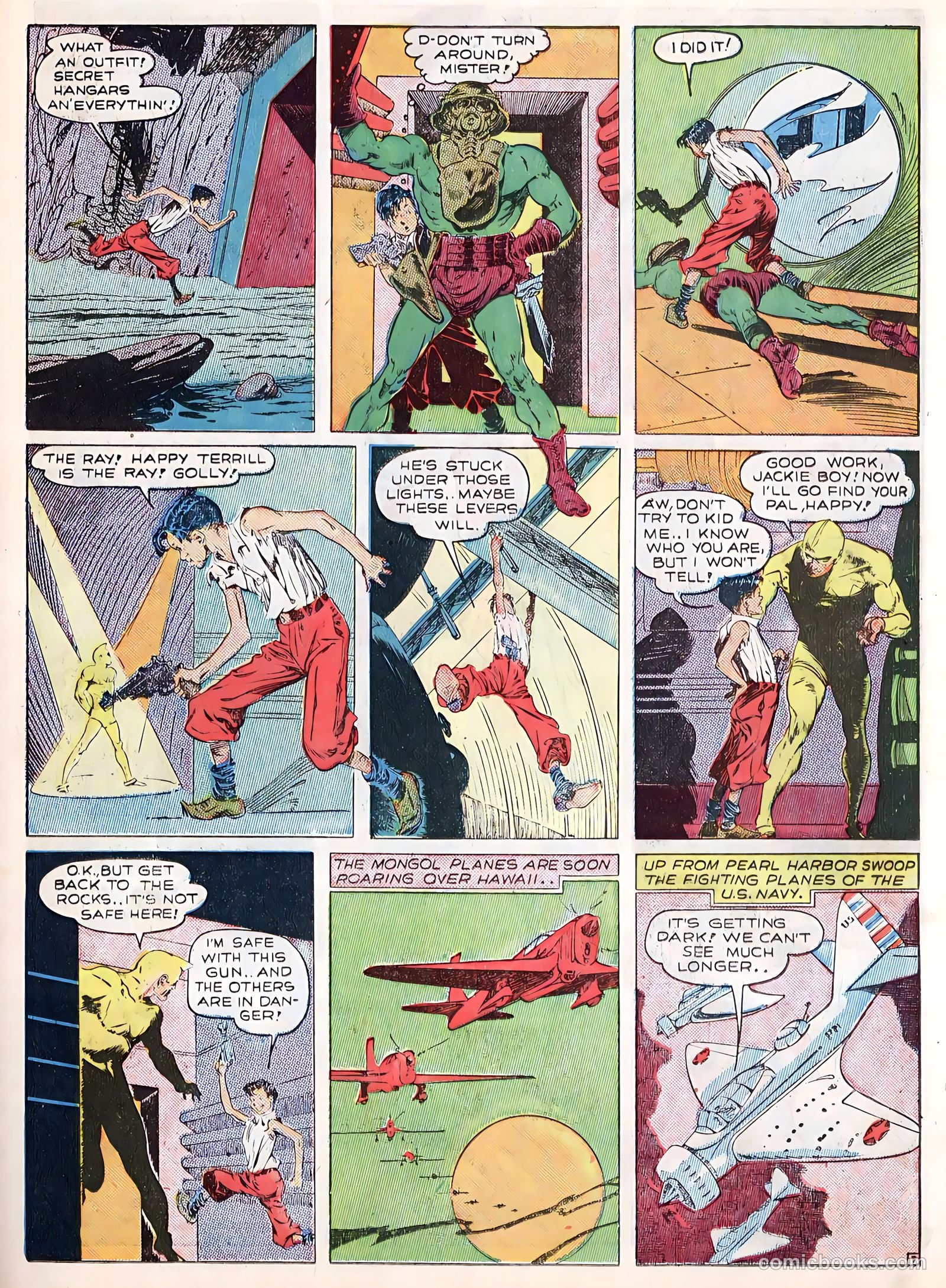 Smash Comics #21 (1941) — page 9 of 67