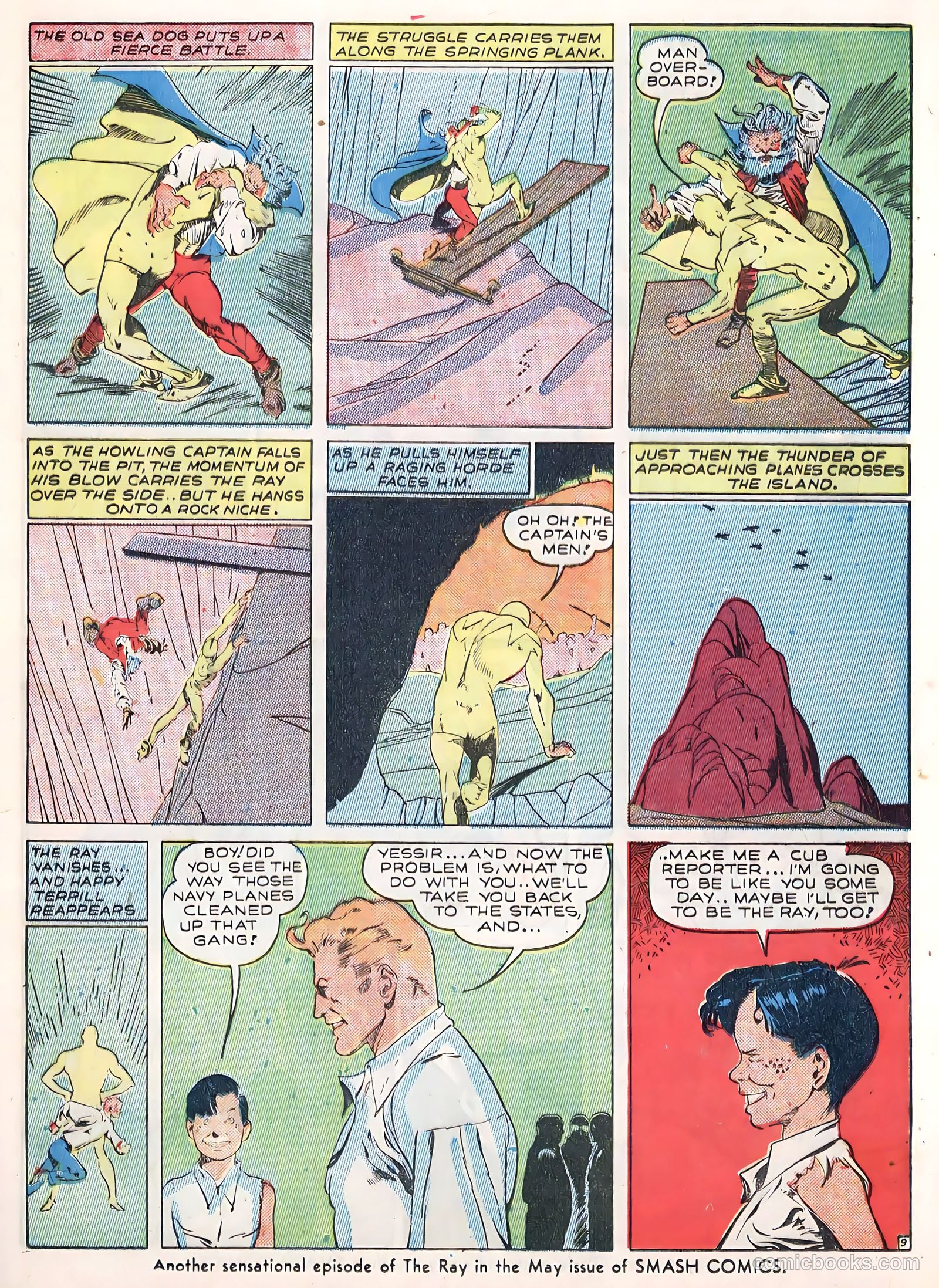 Smash Comics #21 (1941) — page 11 of 67