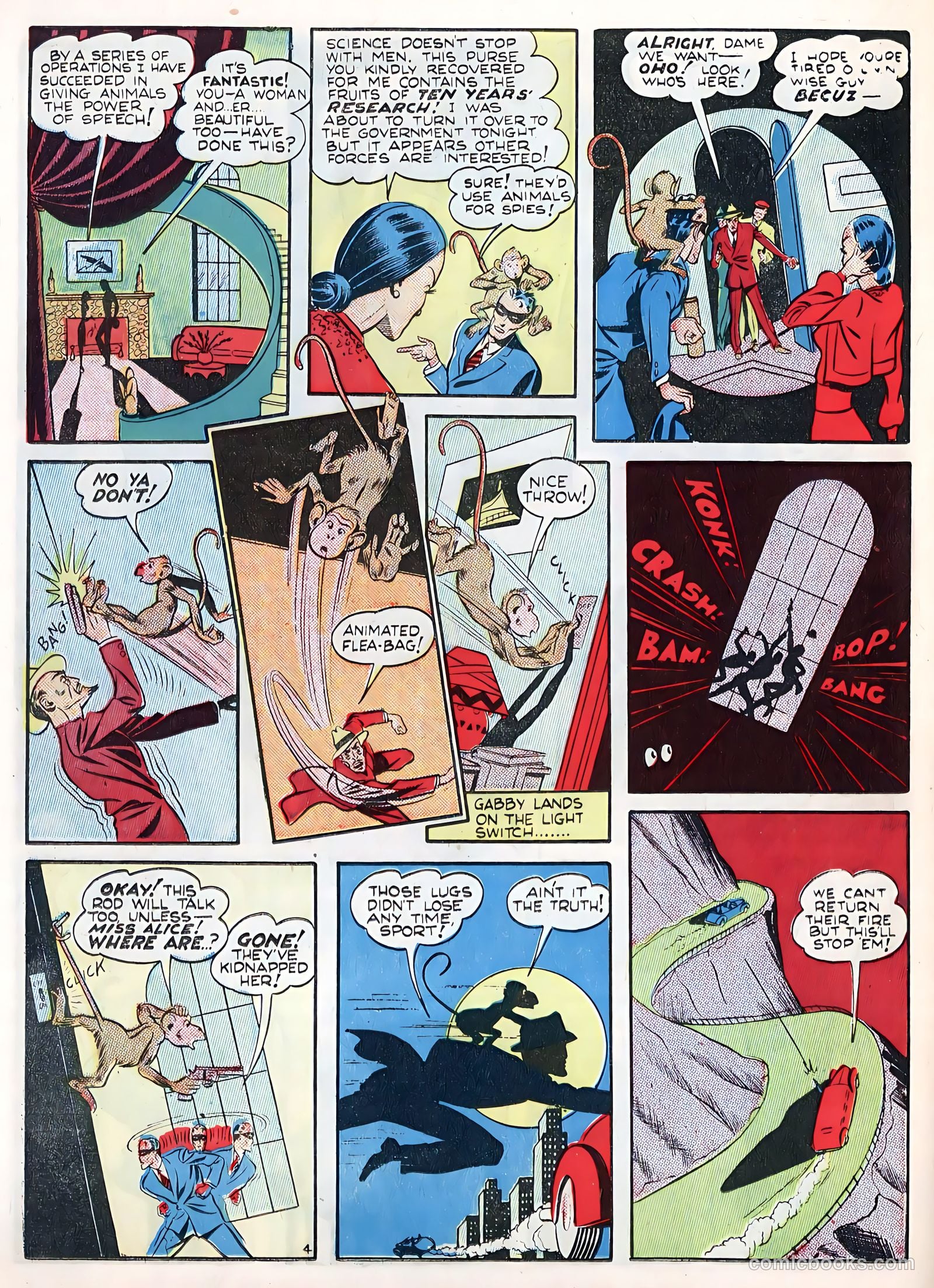 Smash Comics #21 (1941) — page 16 of 67