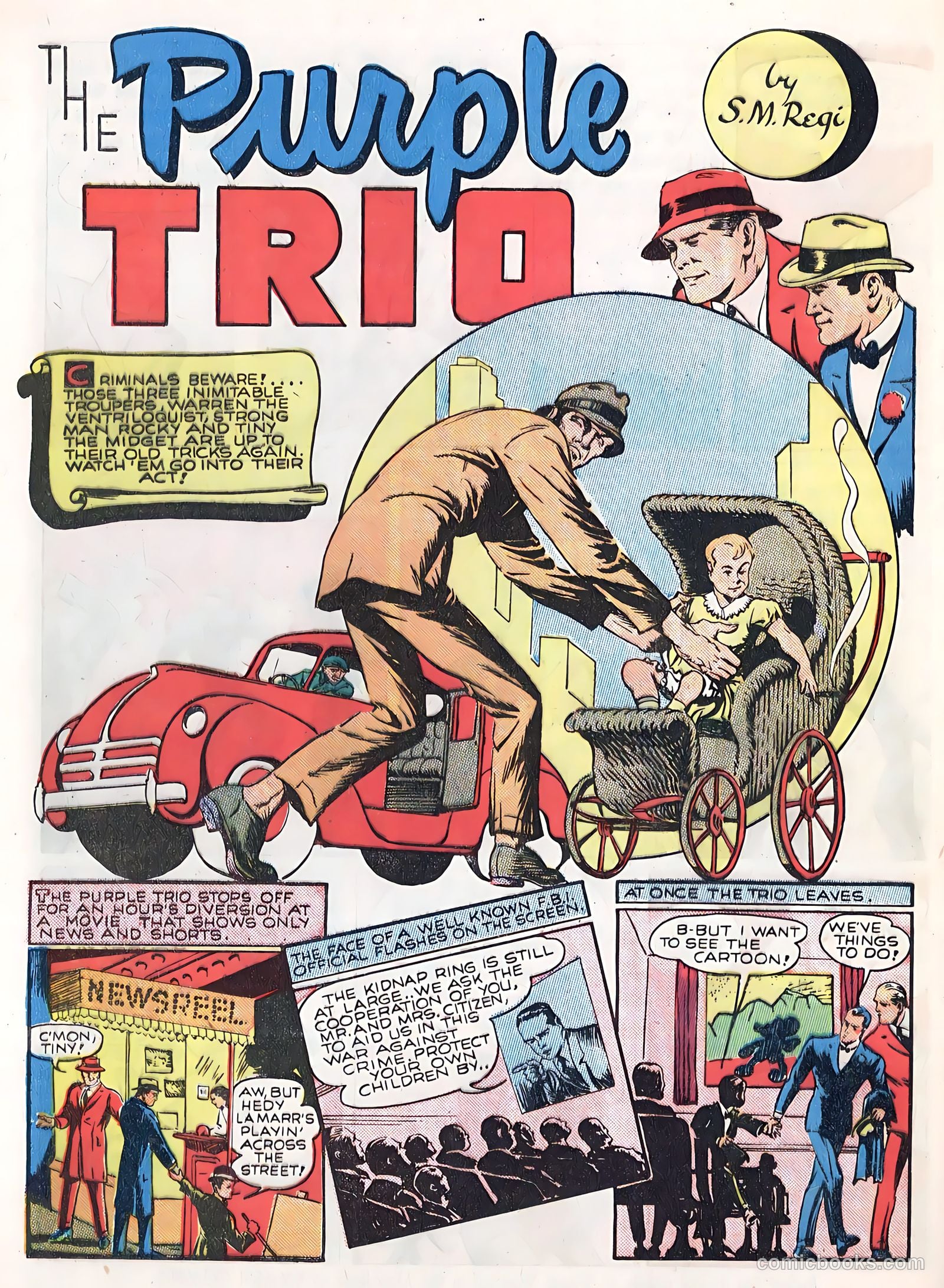 Smash Comics #21 (1941) — page 22 of 67