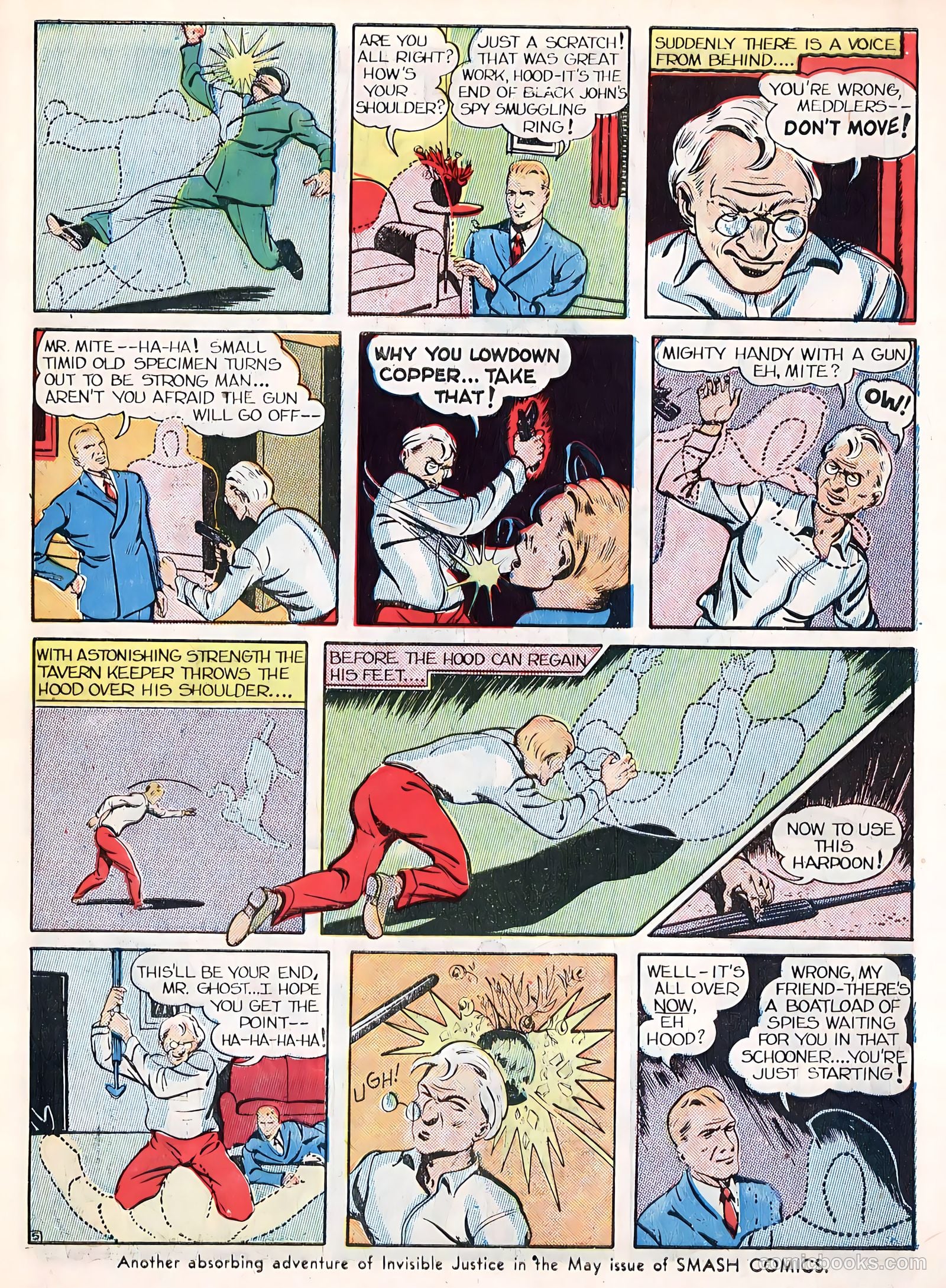 Smash Comics #21 (1941) — page 33 of 67