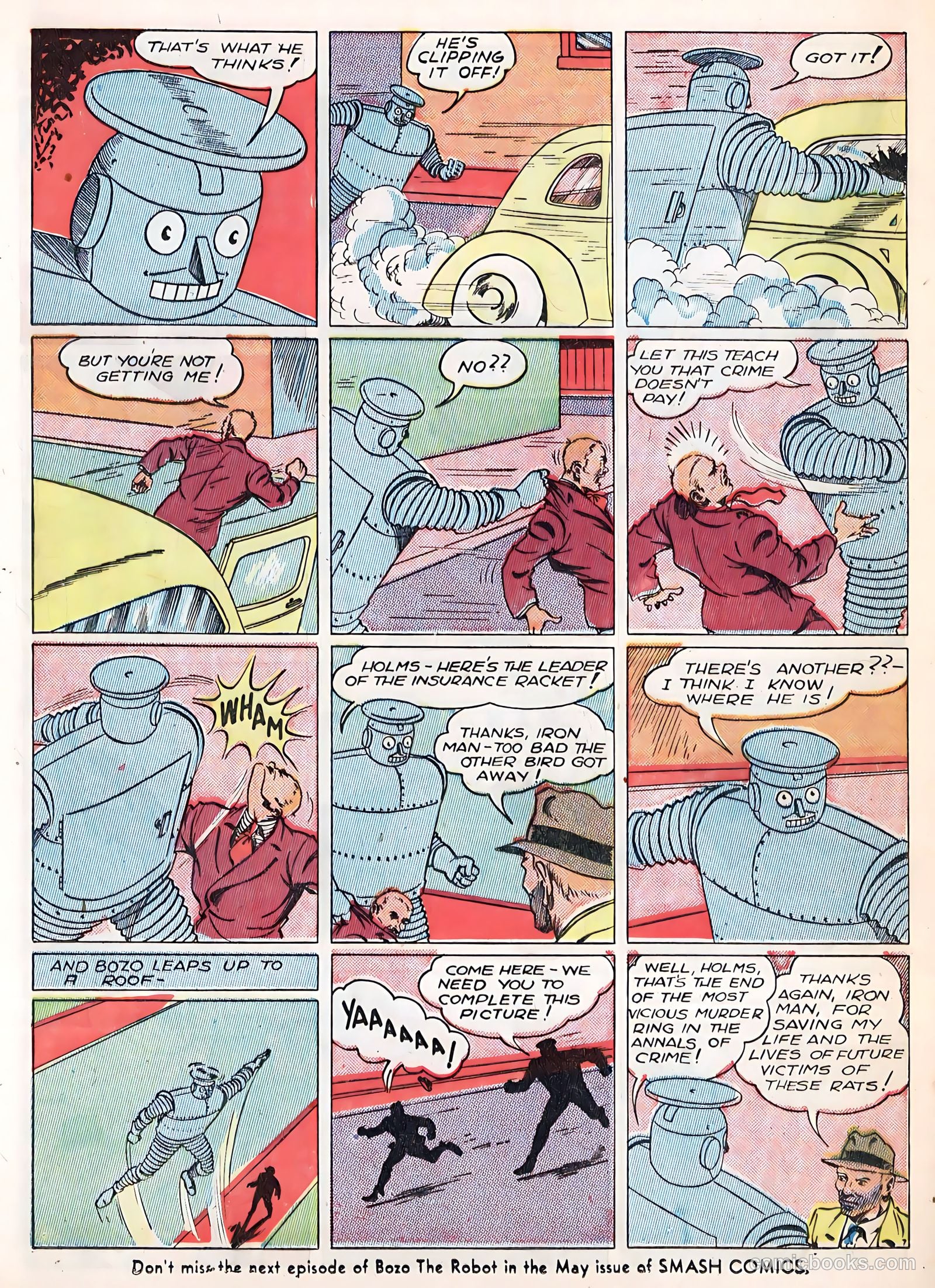 Smash Comics #21 (1941) — page 65 of 67