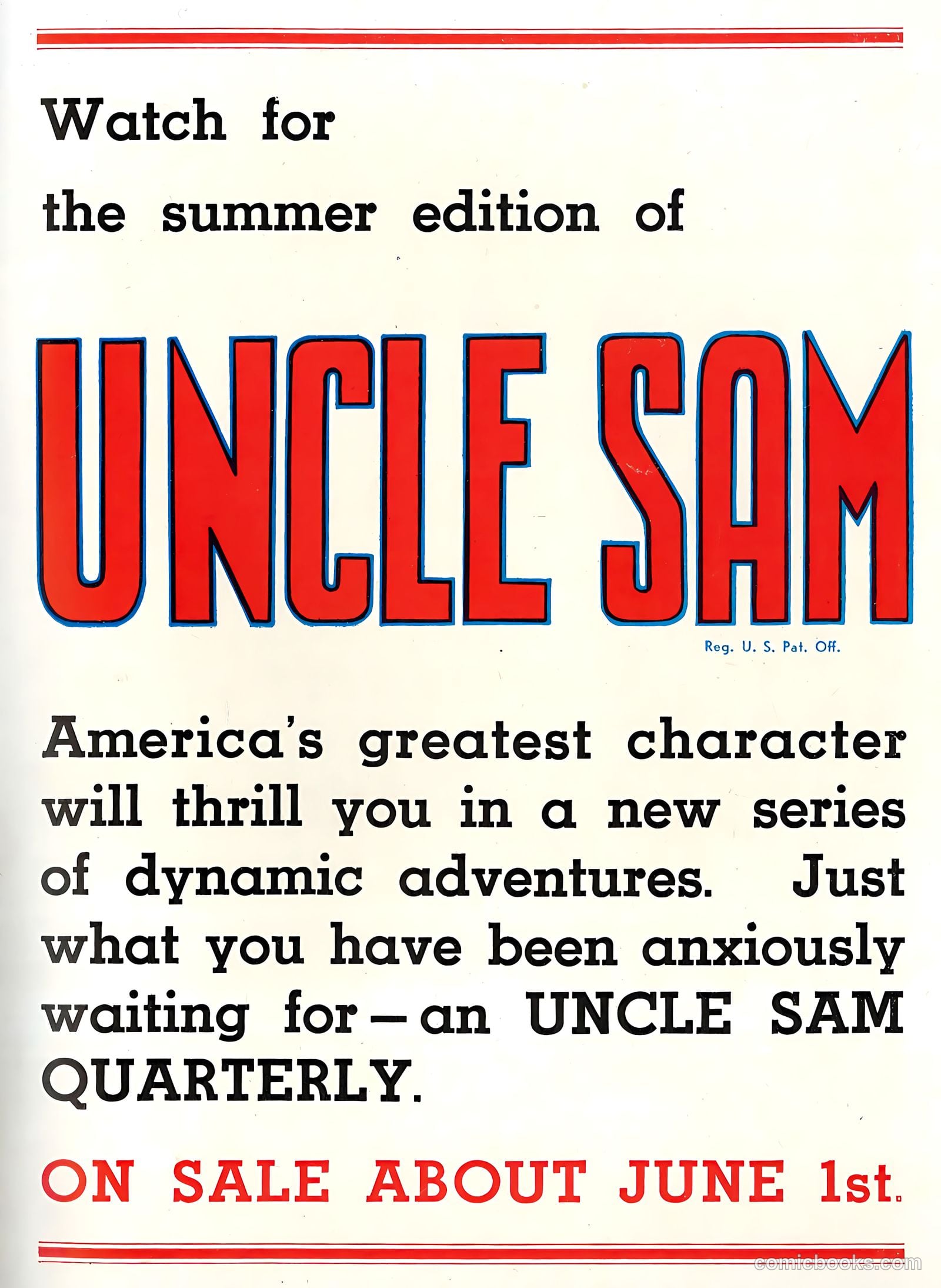 Smash Comics #21 (1941) — page 66 of 67