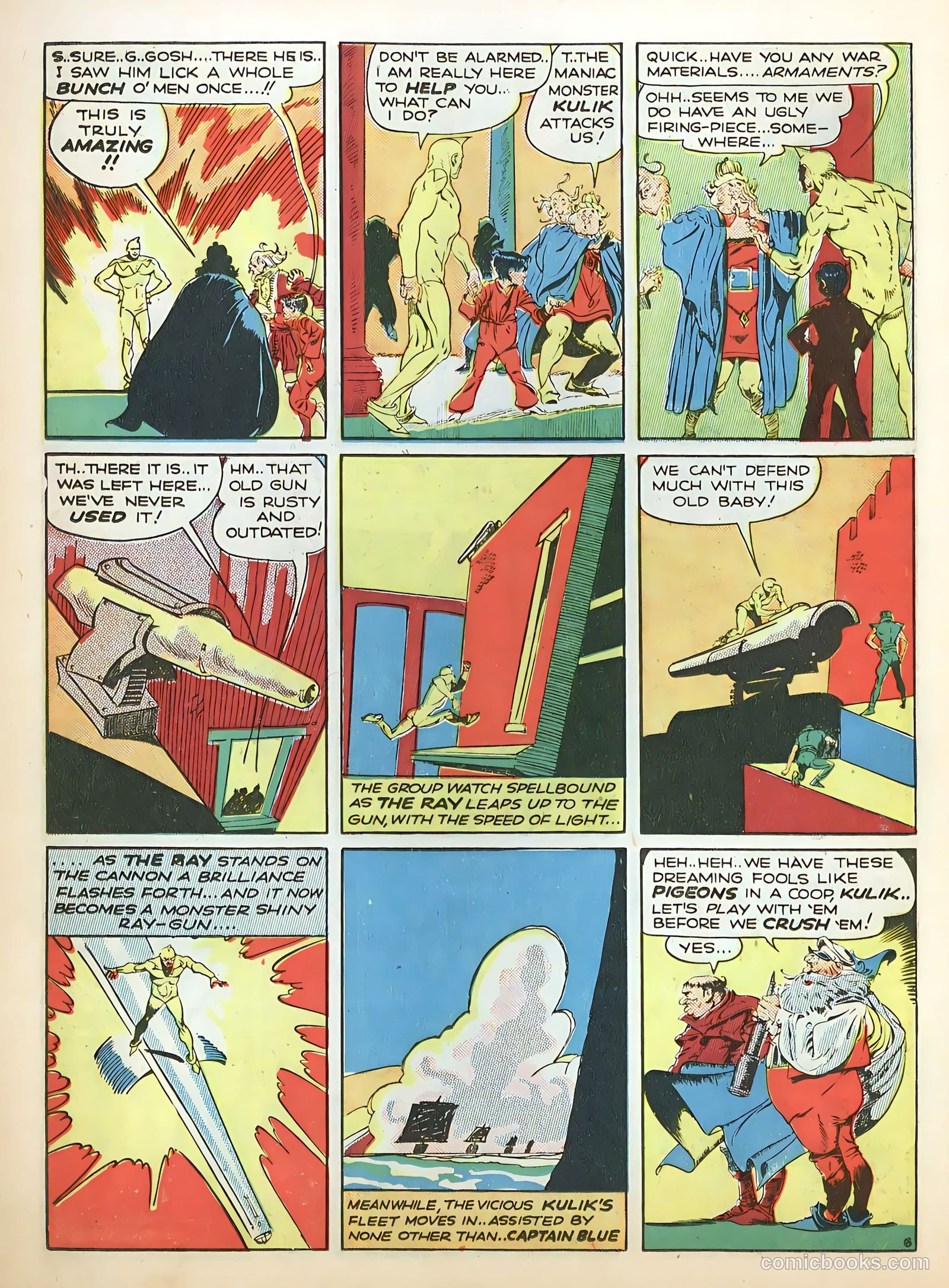 Smash Comics #22 (1941) — page 8 of 68