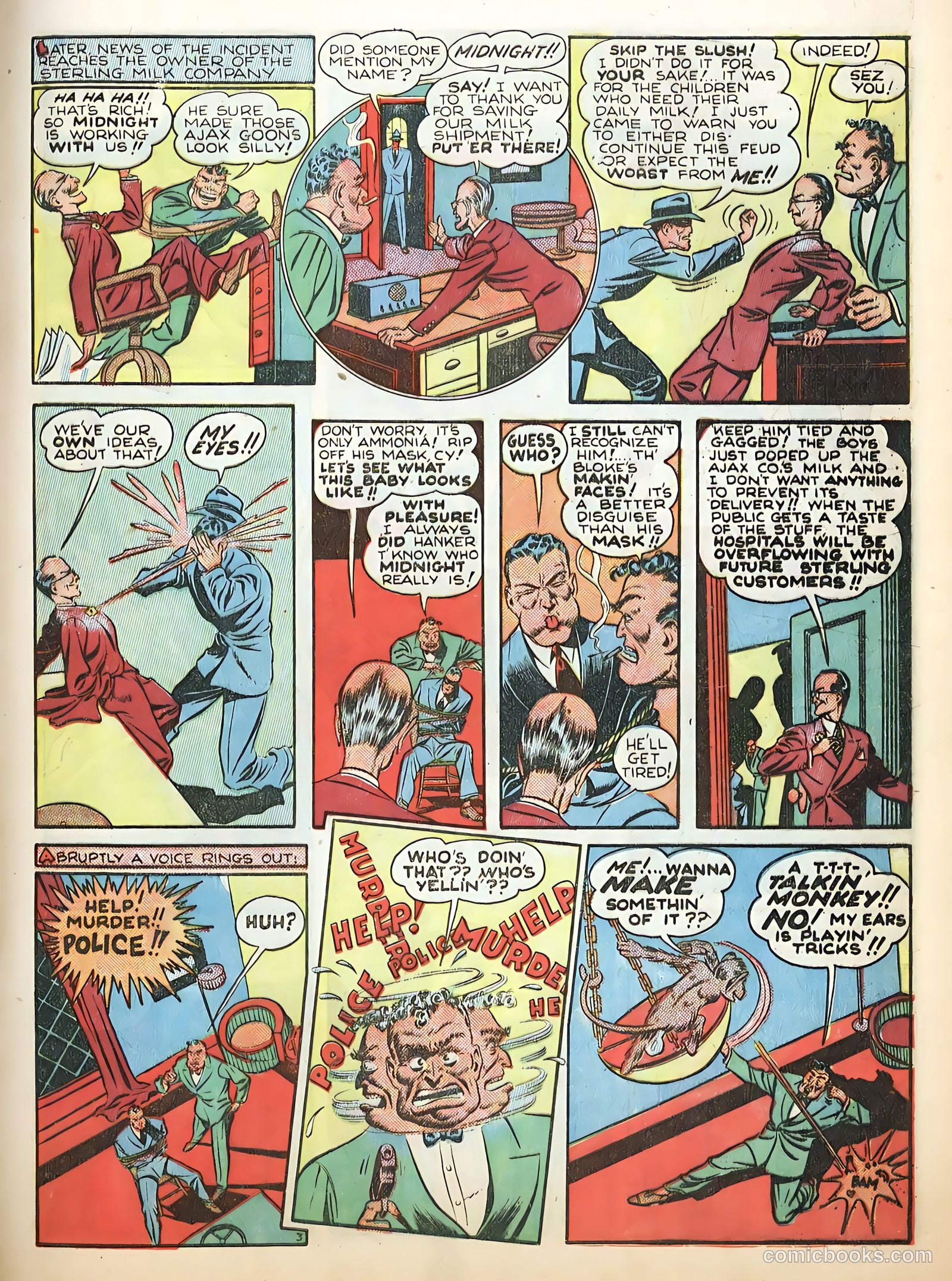 Smash Comics #22 (1941) — page 19 of 68
