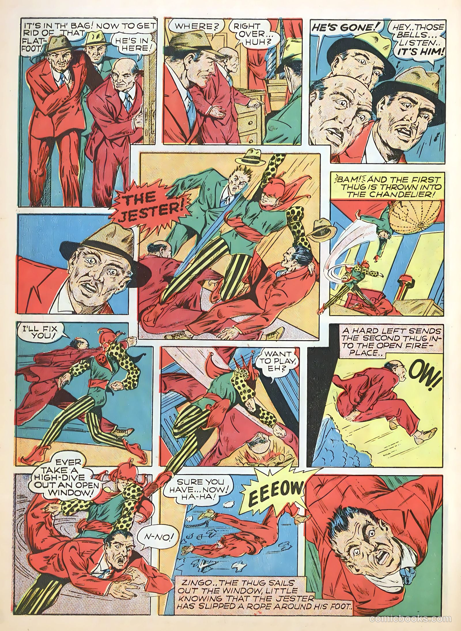 Smash Comics #22 (1941) — page 32 of 68