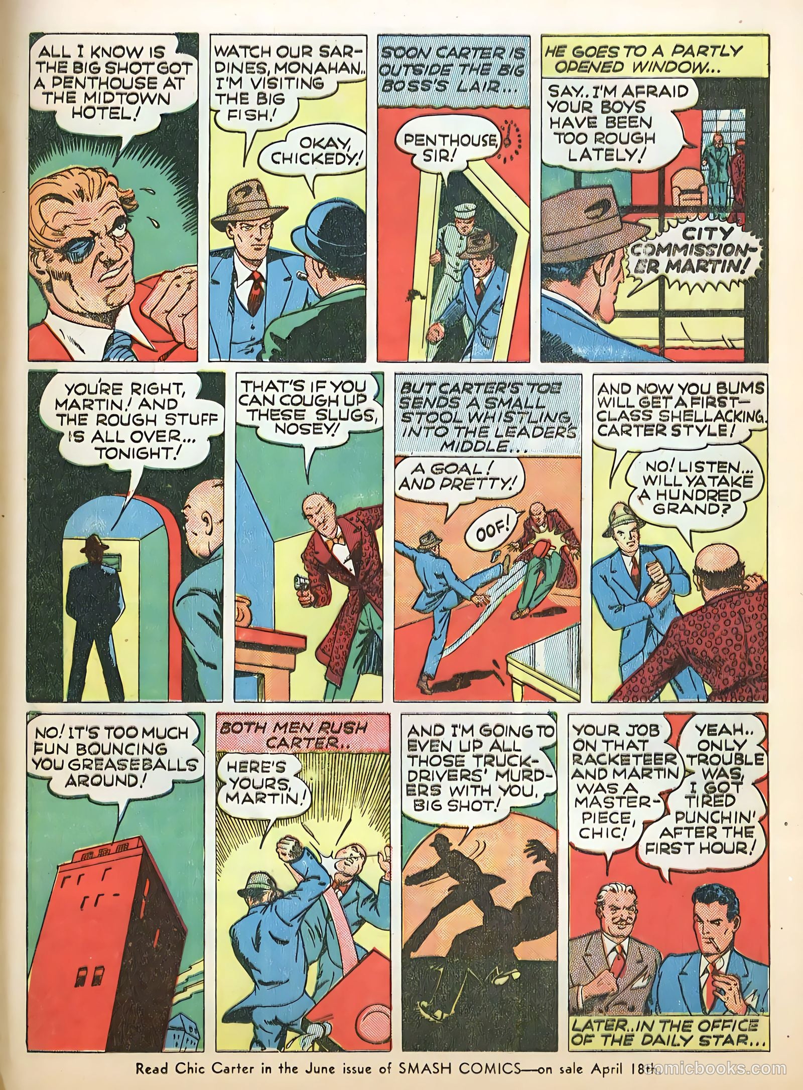 Smash Comics #22 (1941) — page 59 of 68