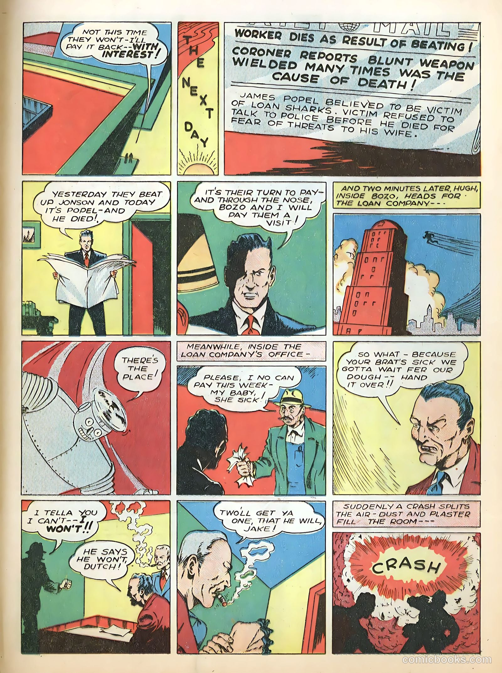 Smash Comics #22 (1941) — page 63 of 68