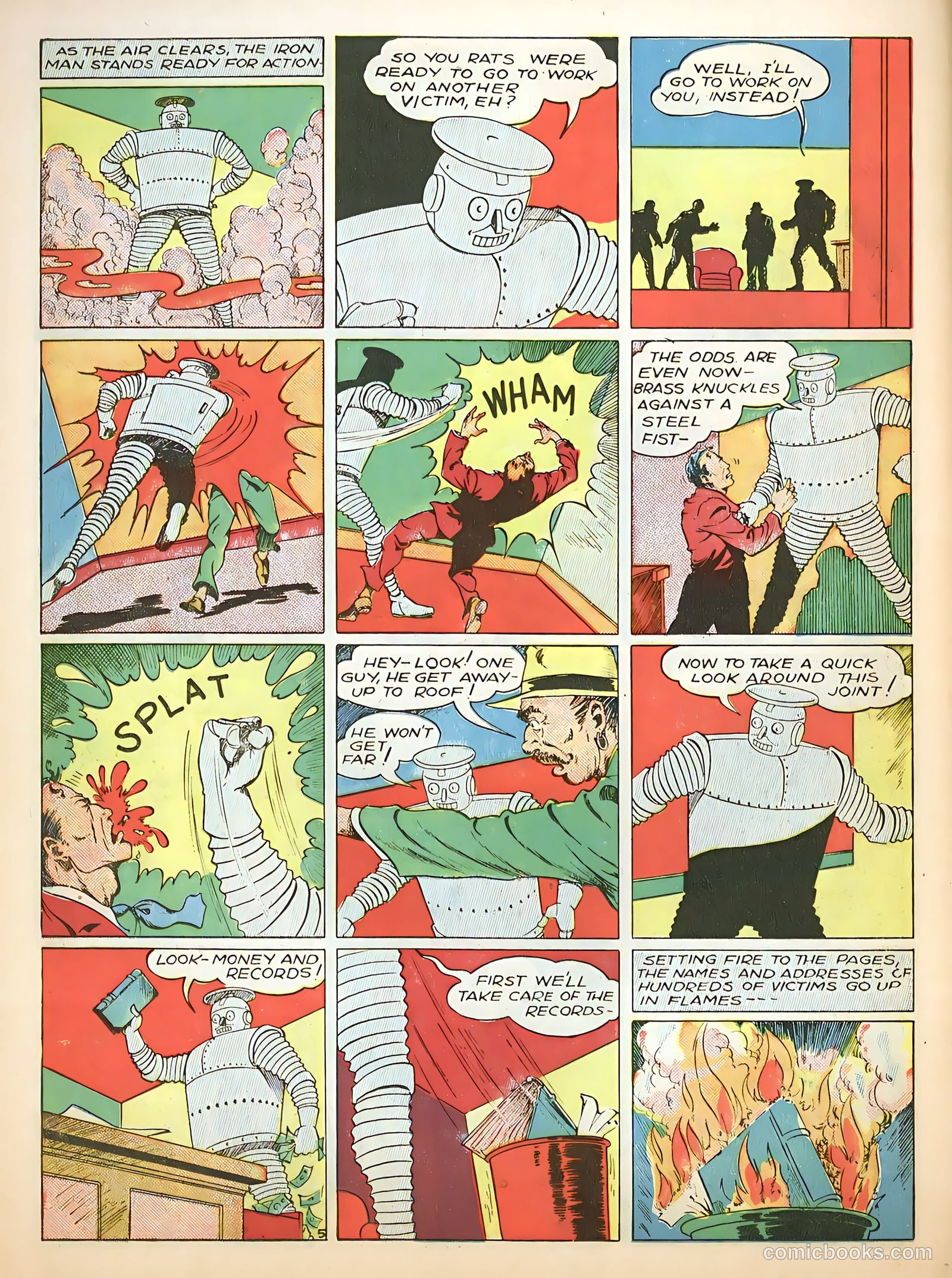 Smash Comics #22 (1941) — page 64 of 68