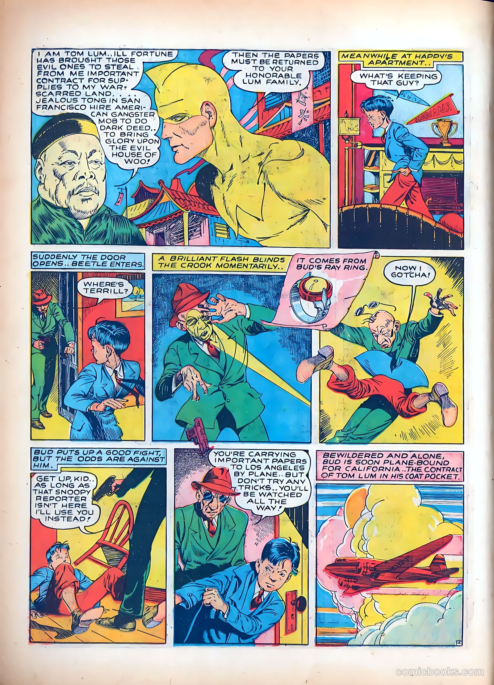 Smash Comics #23 (1941) — page 6 of 68