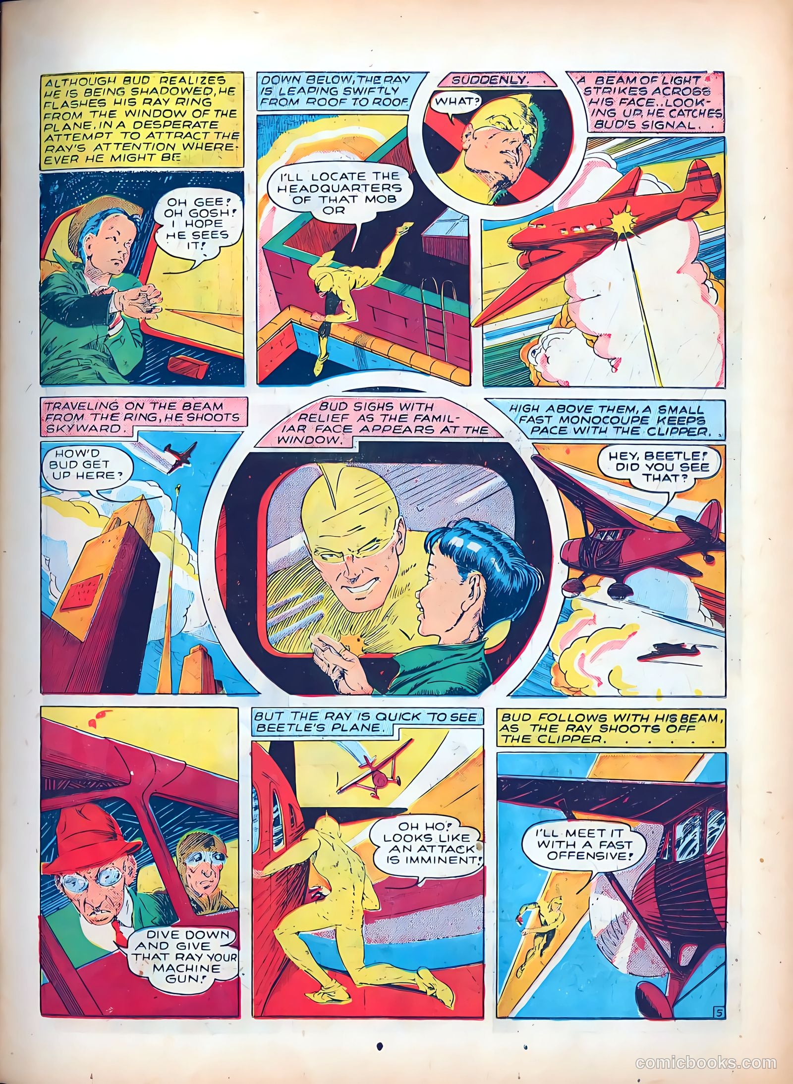 Smash Comics #23 (1941) — page 7 of 68