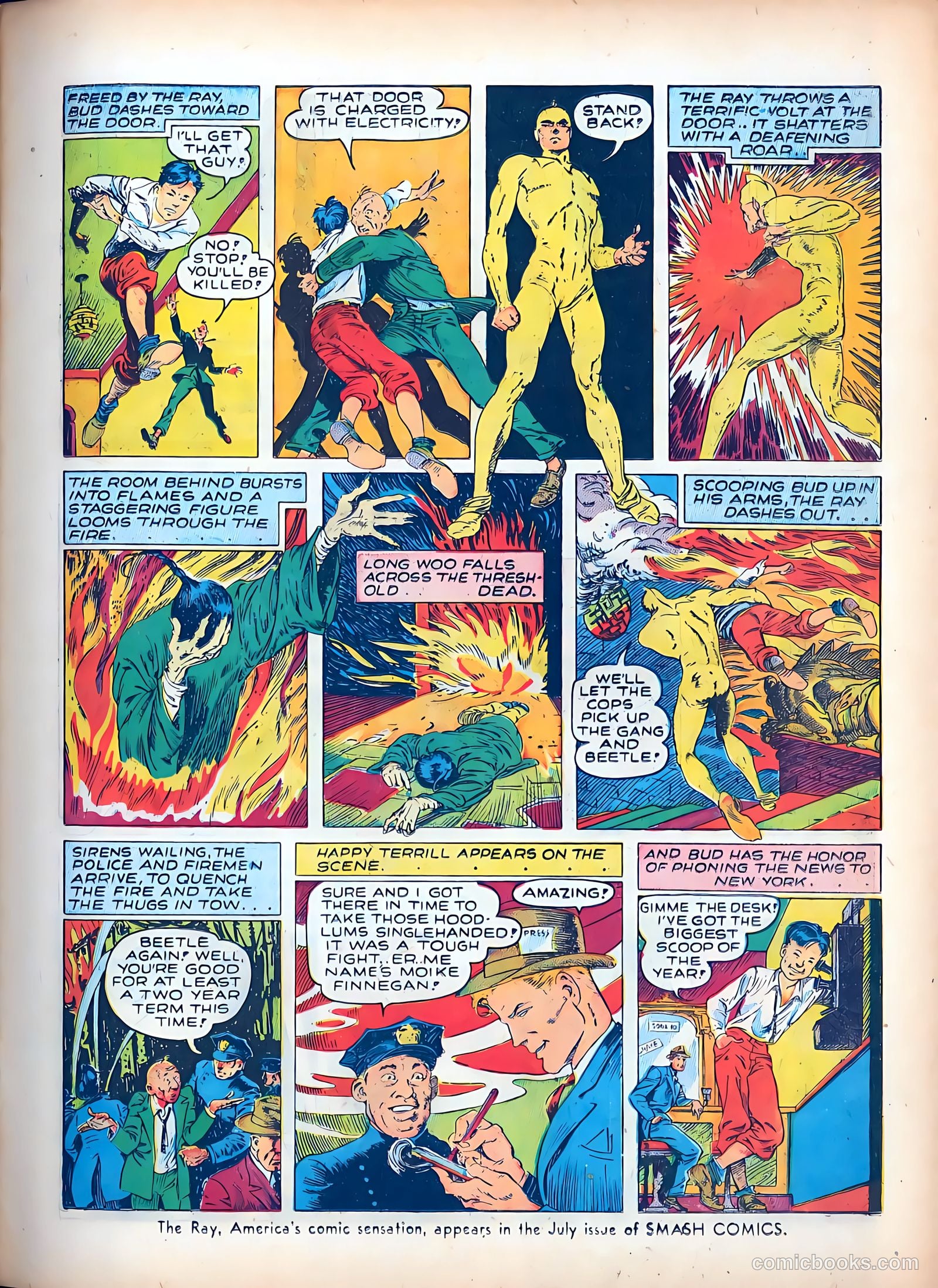 Smash Comics #23 (1941) — page 11 of 68