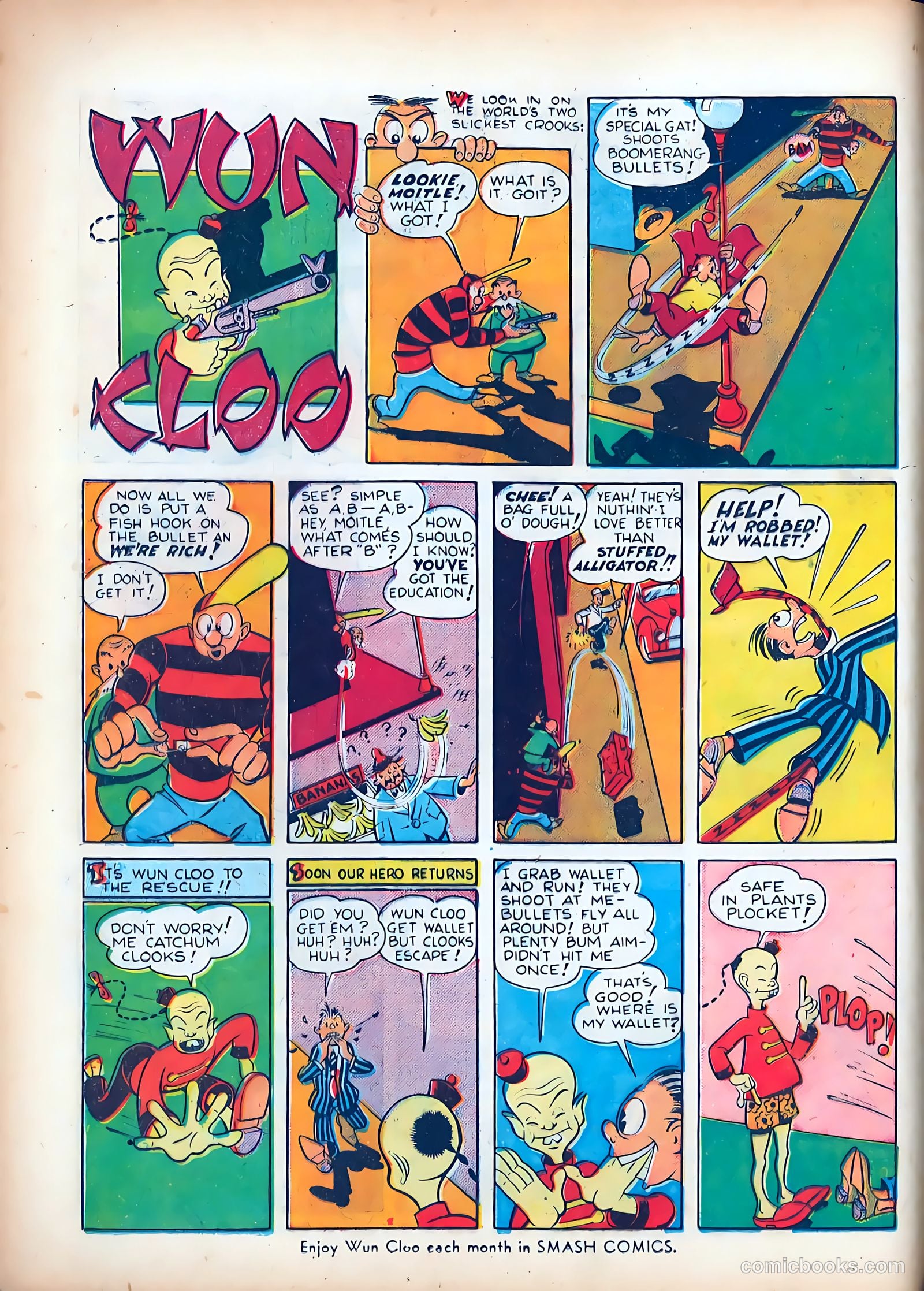 Smash Comics #23 (1941) — page 16 of 68