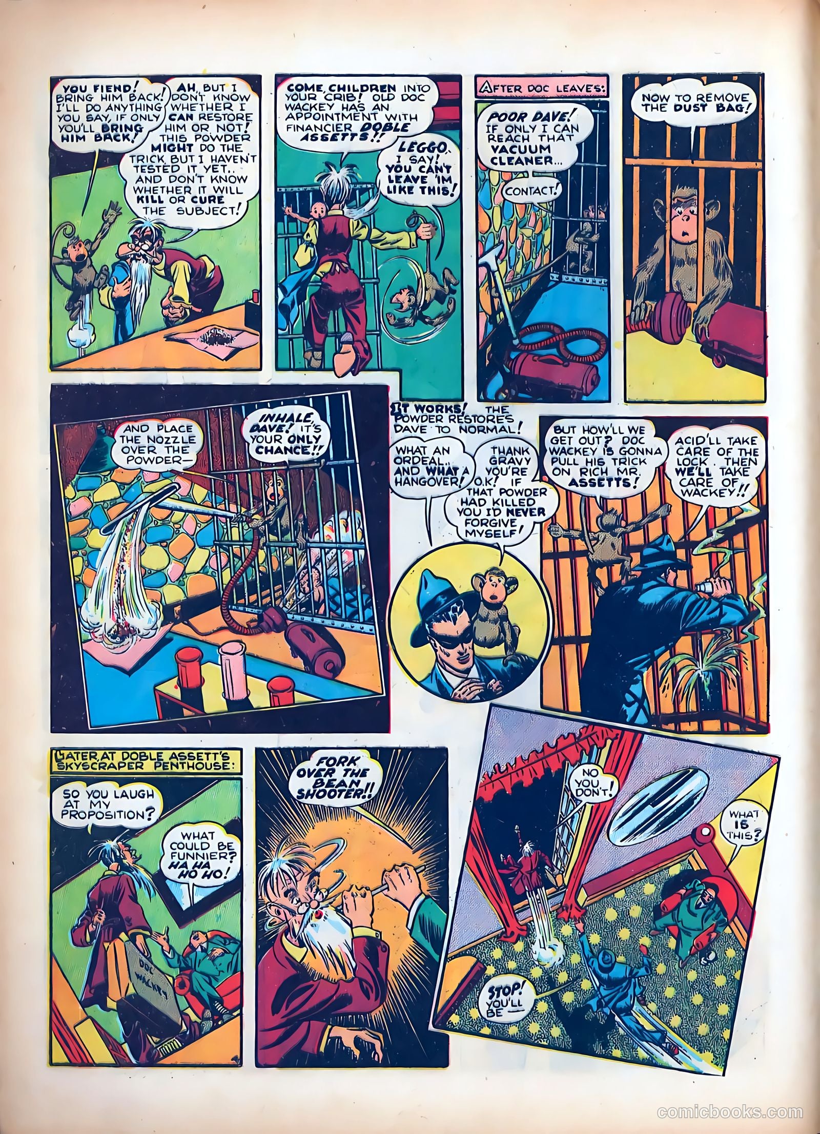 Smash Comics #23 (1941) — page 32 of 68