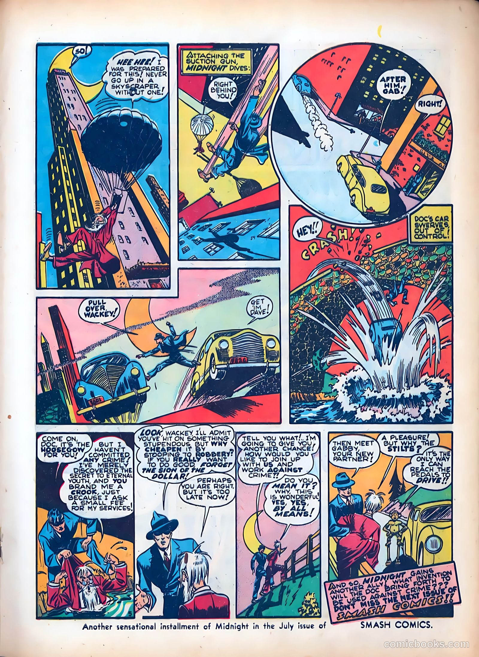 Smash Comics #23 (1941) — page 33 of 68