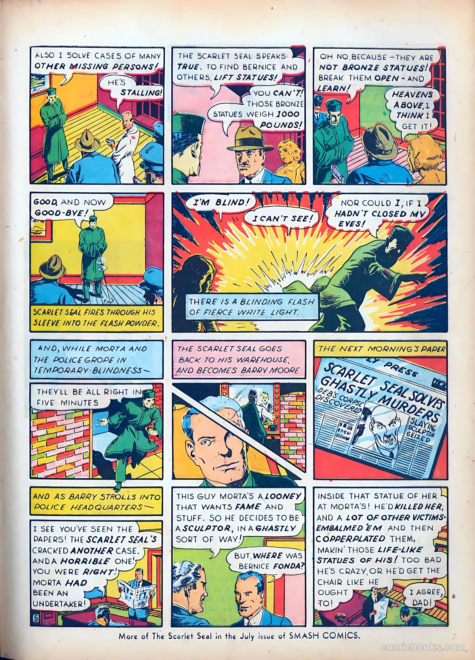Smash Comics #23 (1941) — page 49 of 68
