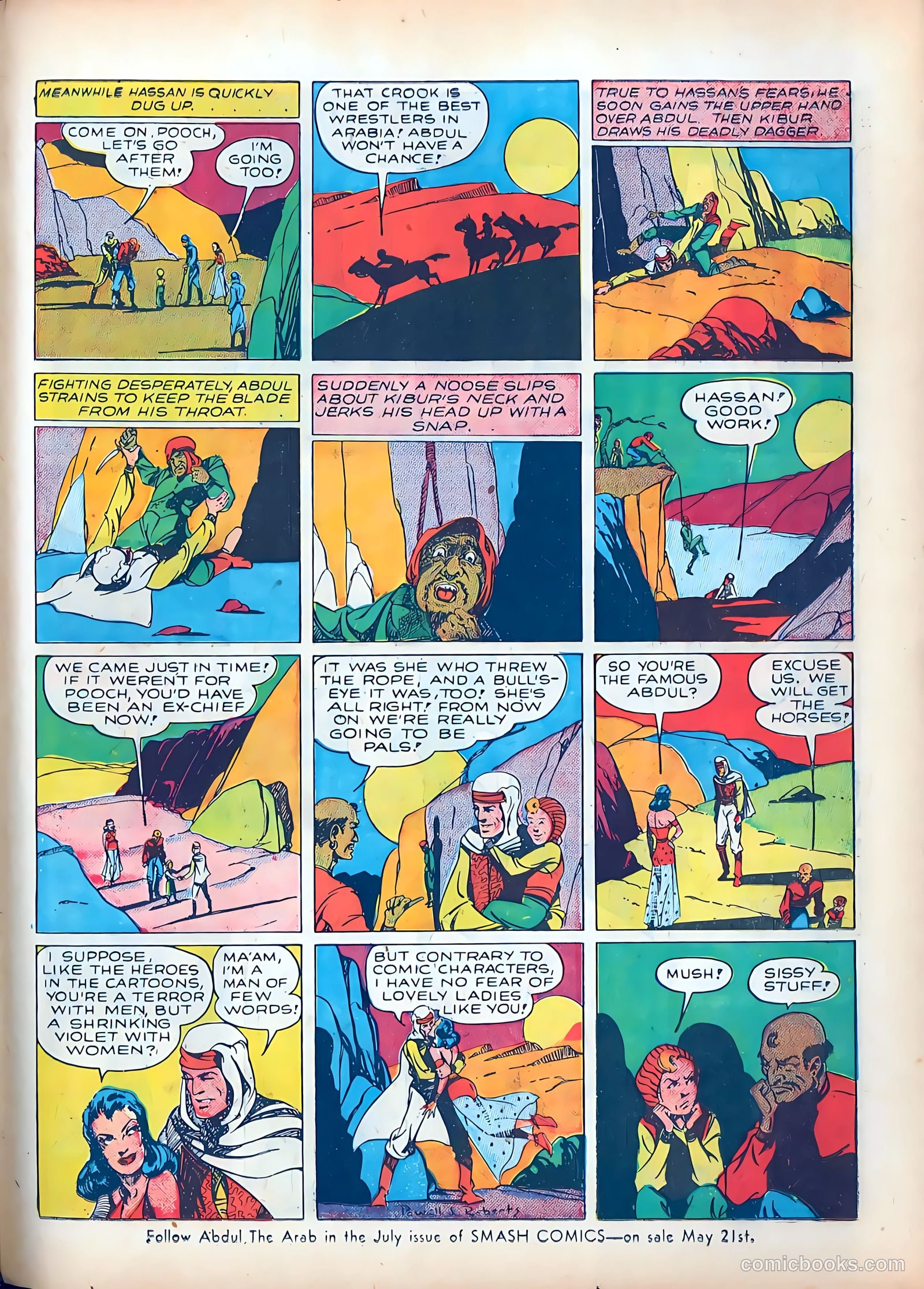 Smash Comics #23 (1941) — page 55 of 68