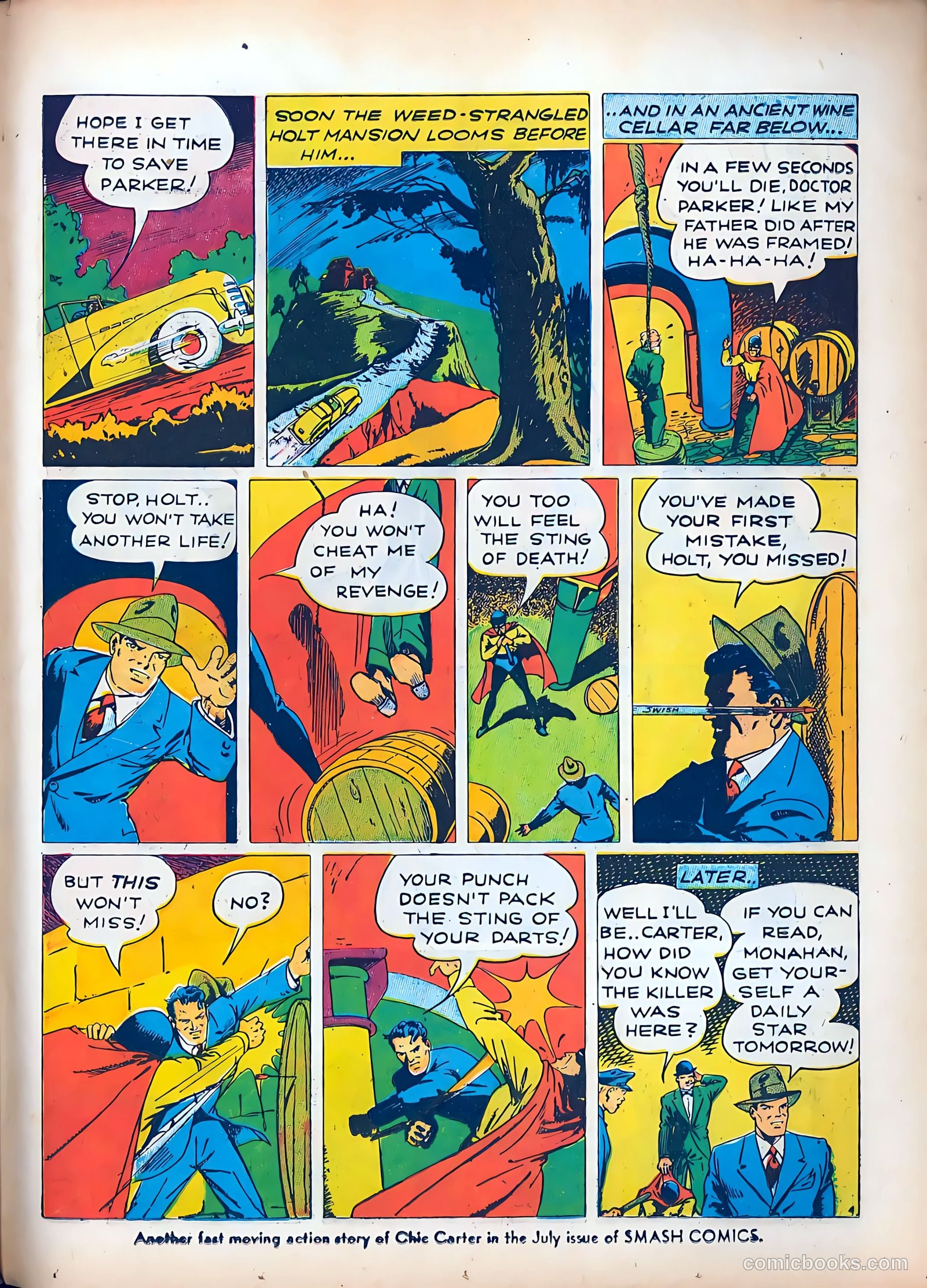Smash Comics #23 (1941) — page 59 of 68