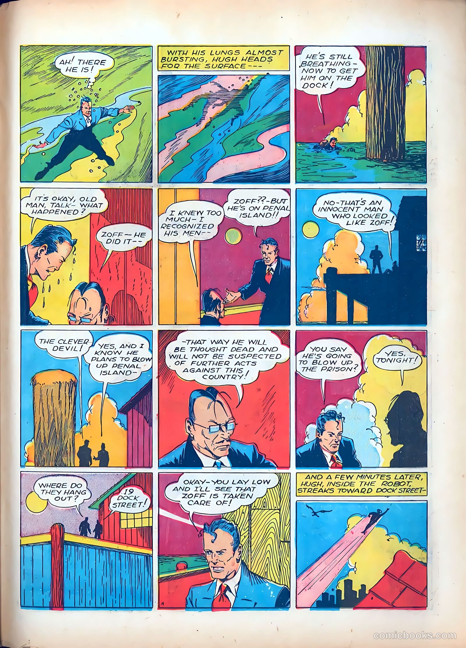 Smash Comics #23 (1941) — page 63 of 68