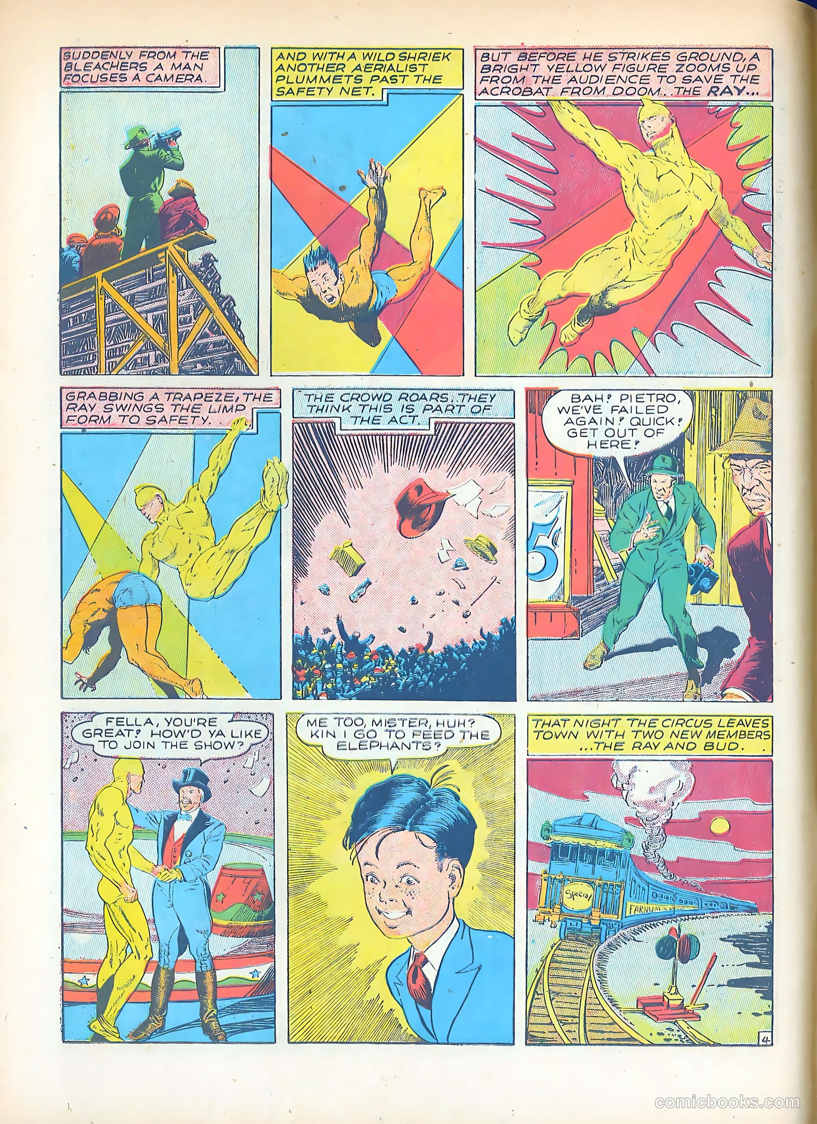 Smash Comics #24 (1941) — page 6 of 68
